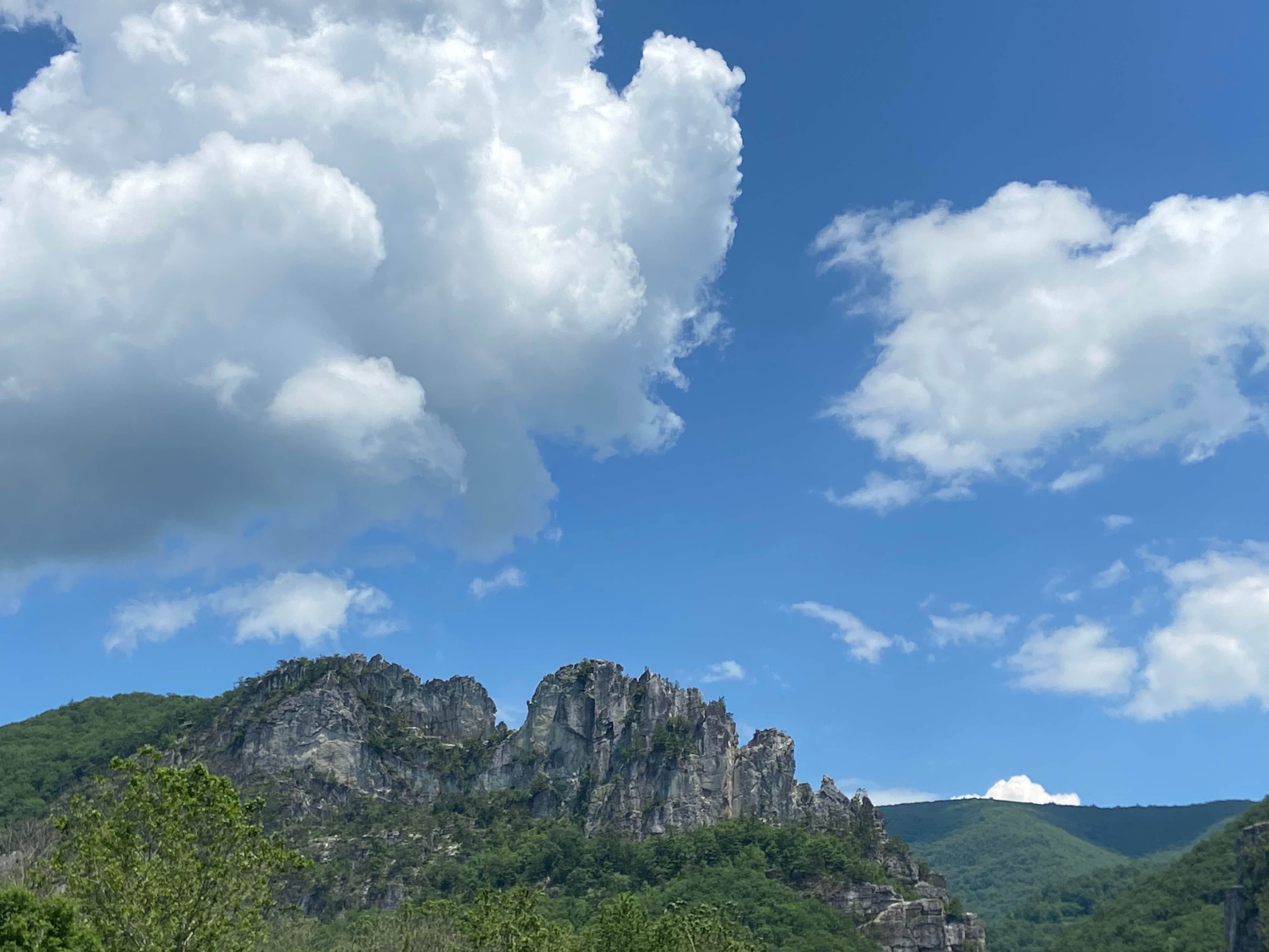 Nearby Seneca Rocks