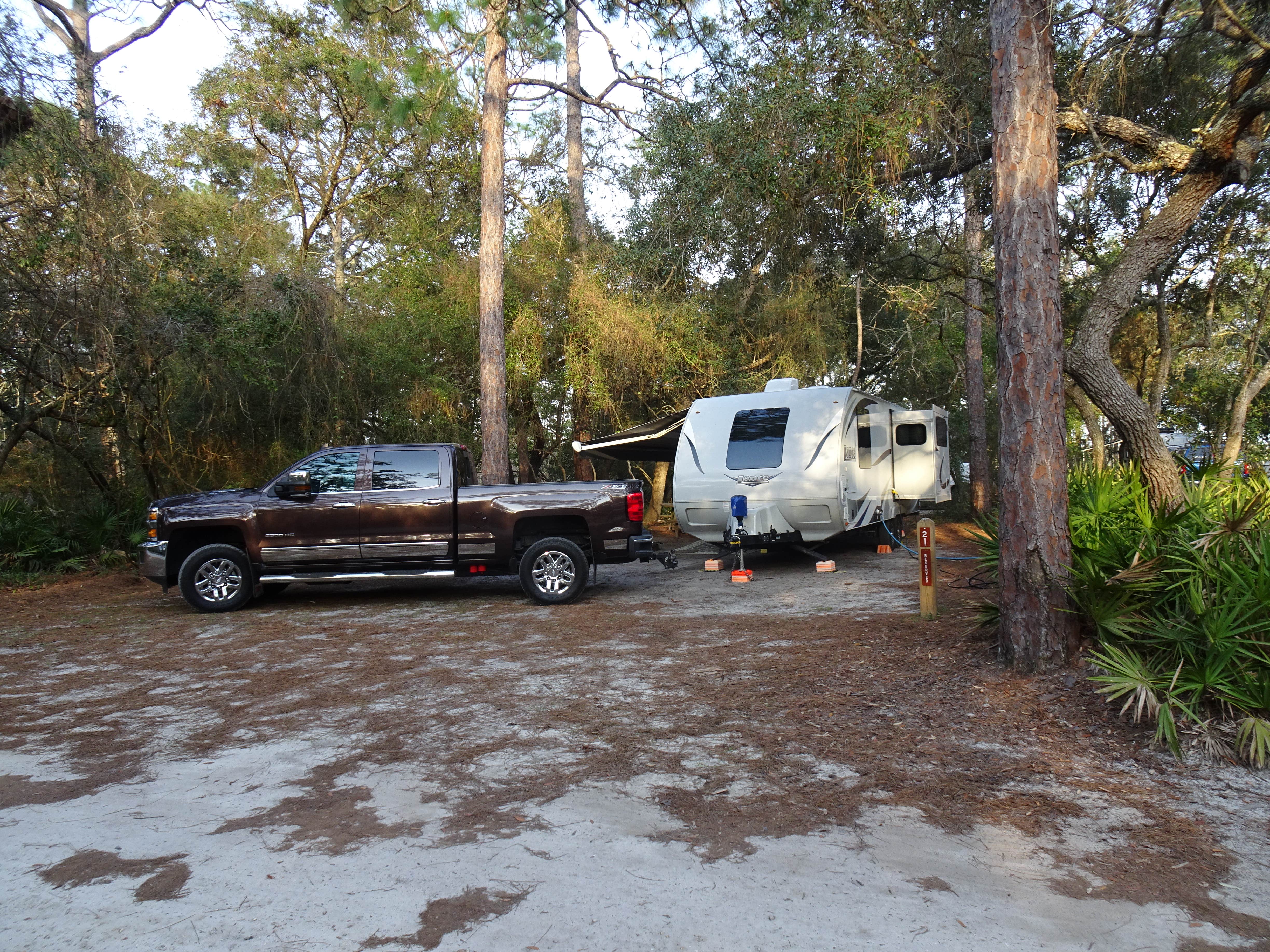 Annell N.'s photo of rv camping at Ochlockonee River State Park Campground near Tallahassee, FL