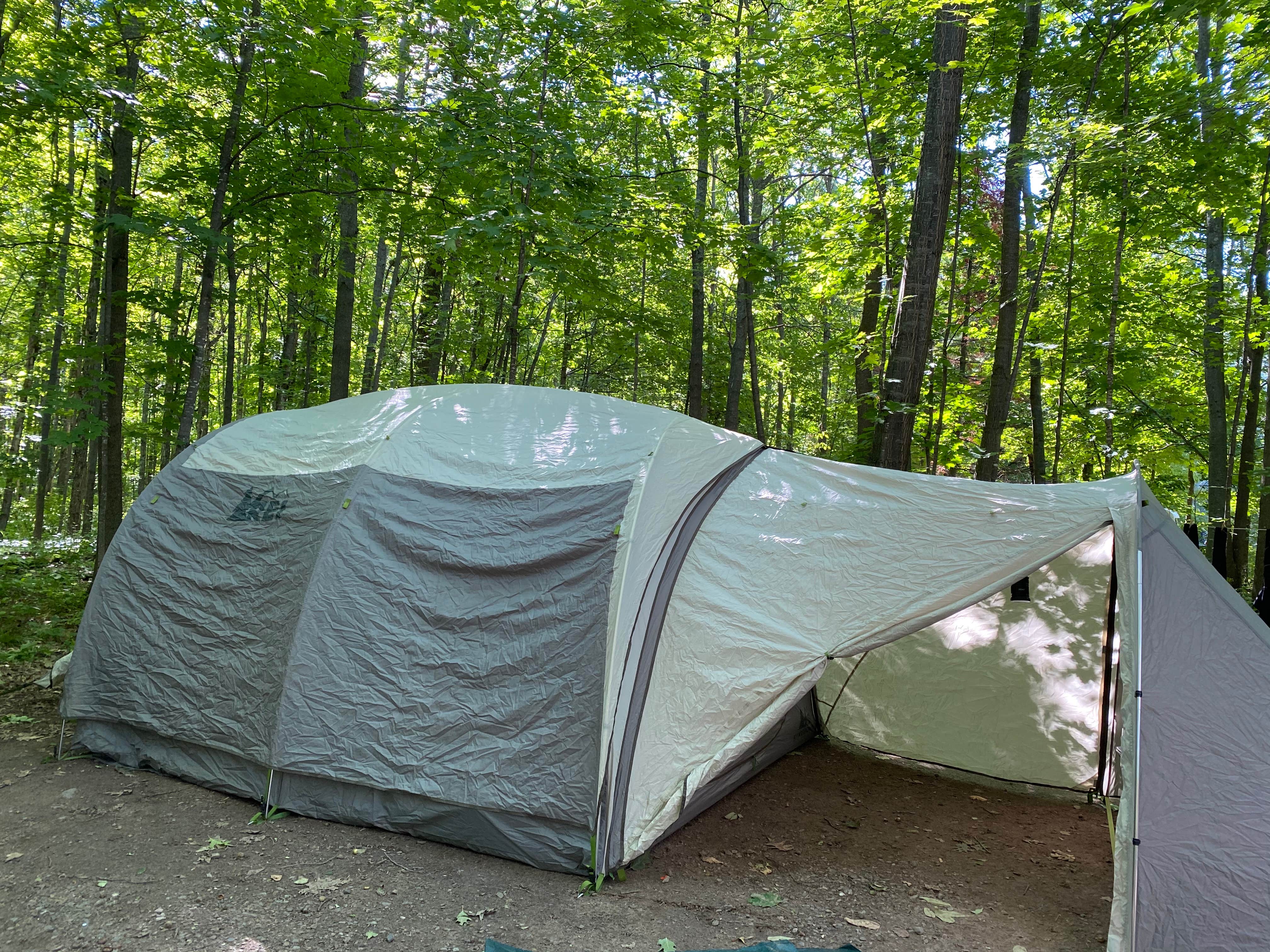 Camper submitted image from Bewabic State Park Campground - 4