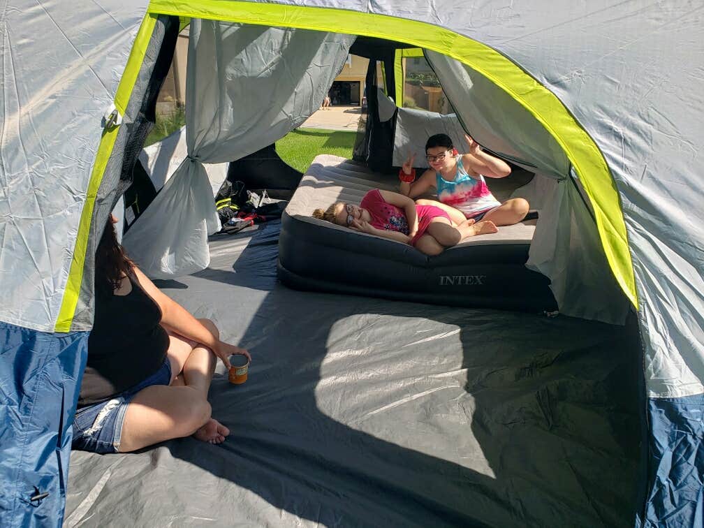 Tony B.'s photo of tent camping at Area Eleven Campground near Malcolm, NE