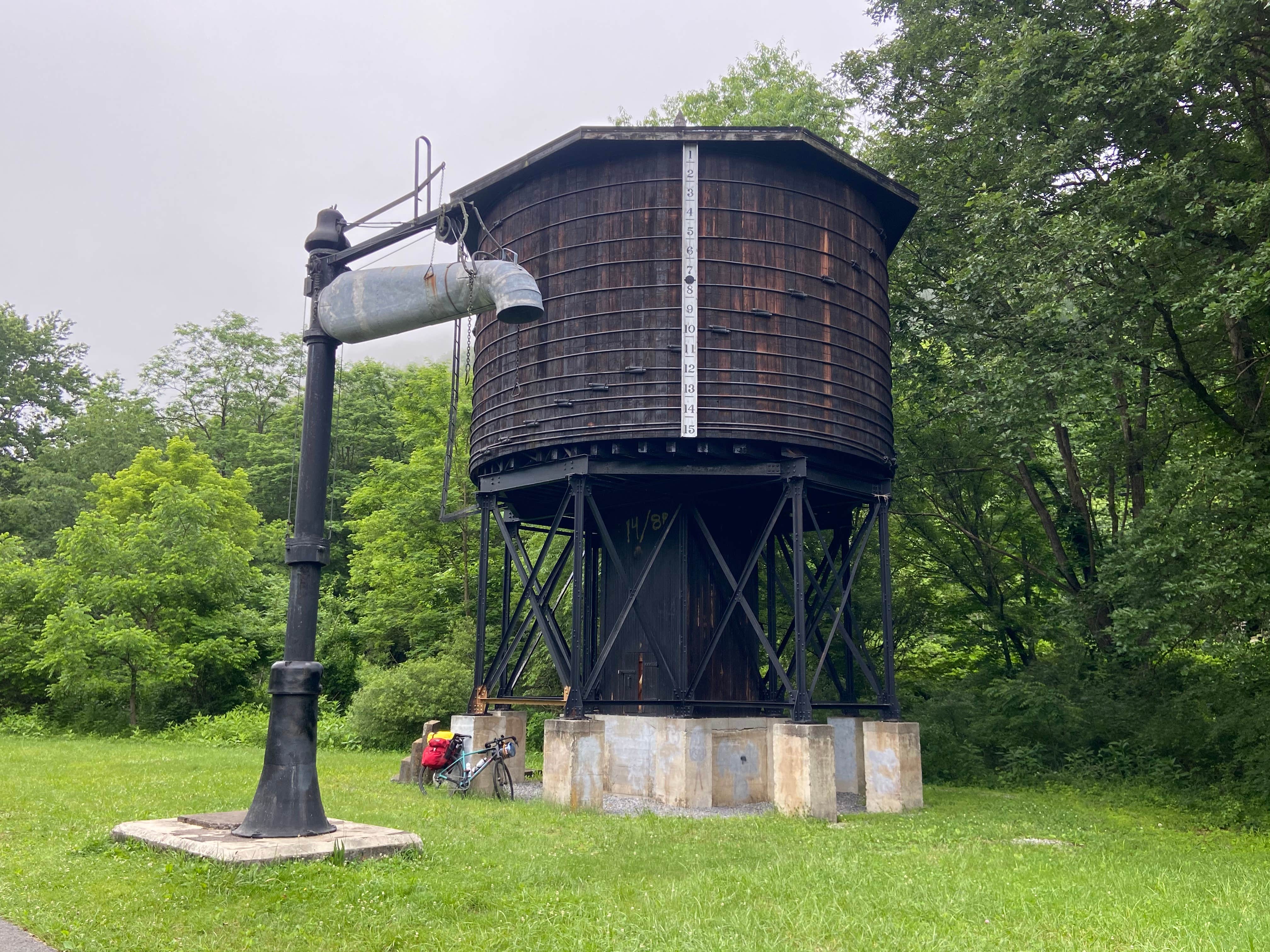 Camper submitted image from Greenbrier River Trail Mile Post 28.5 Primitive Campsite - 2