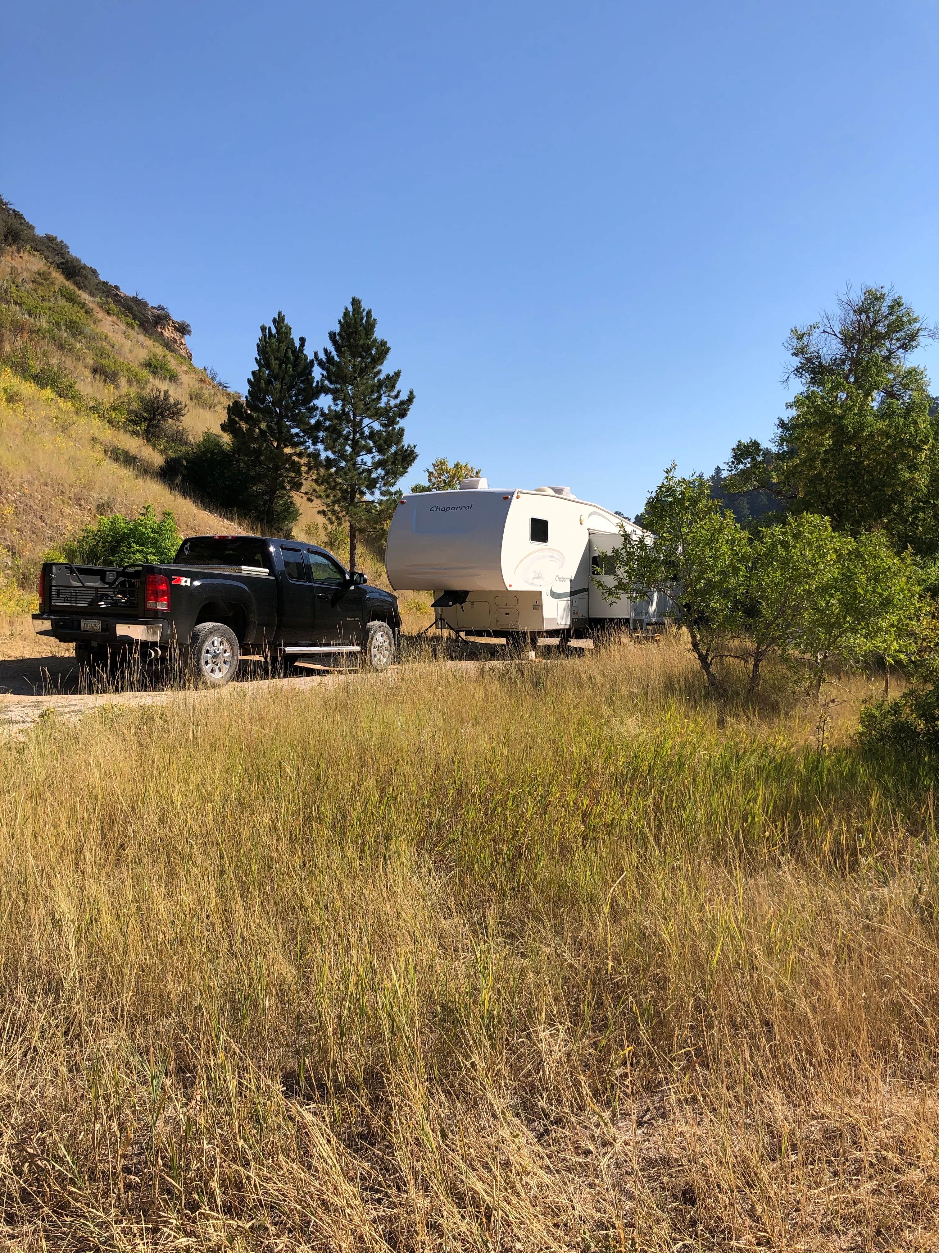 Melody M.'s photo of rv camping at Tongue River Campground near Wolf, WY