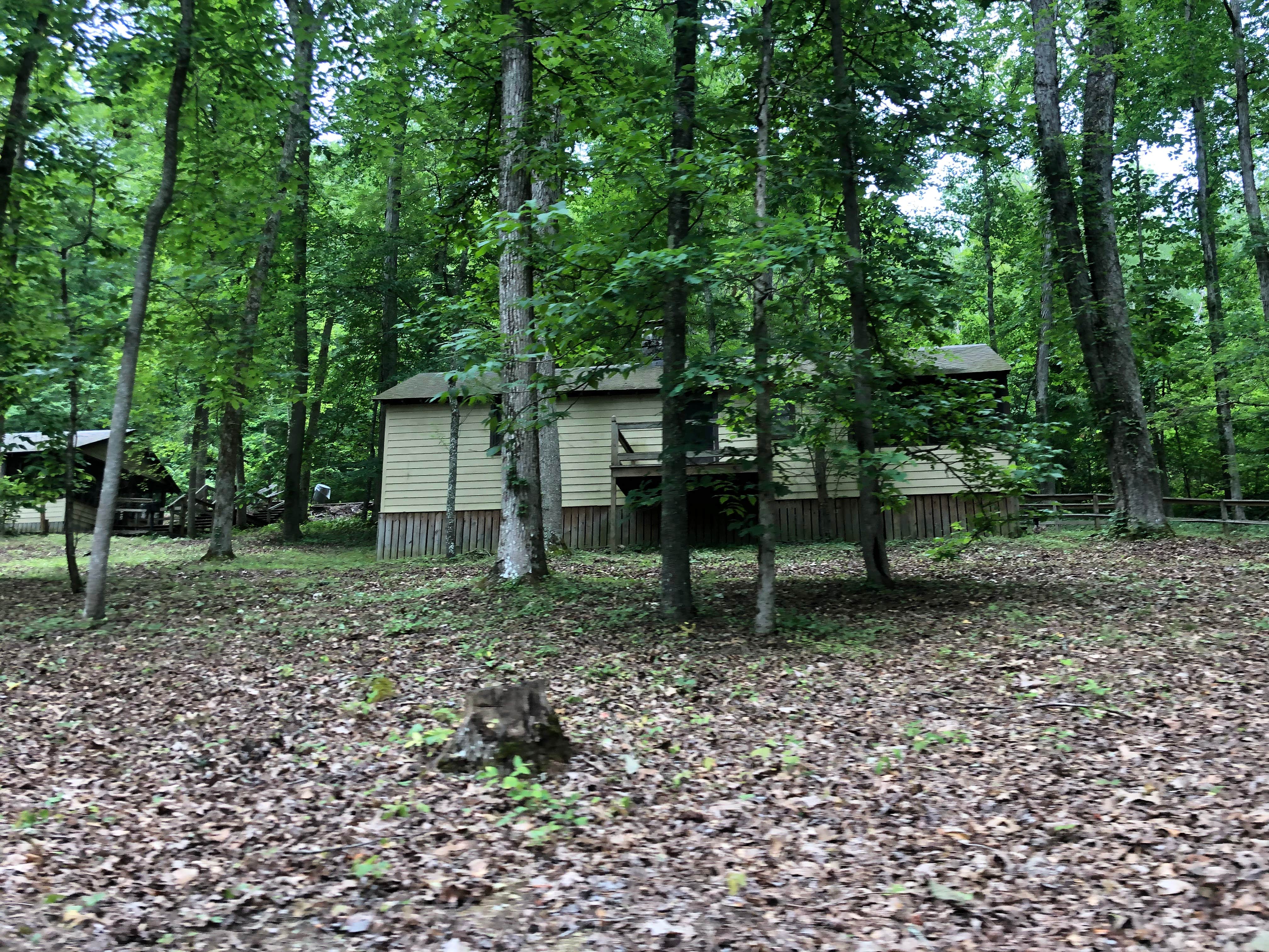 Nate H.'s photo of glamping accommodations at Big Ridge State Park Campground near Talbott, TN