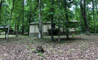 Nate H.'s photo of glamping accommodations at Big Ridge State Park Campground near Wallins Creek, KY