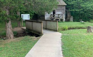 Nate H.'s photo of glamping accommodations at Big Ridge State Park Campground near Whitley City, KY