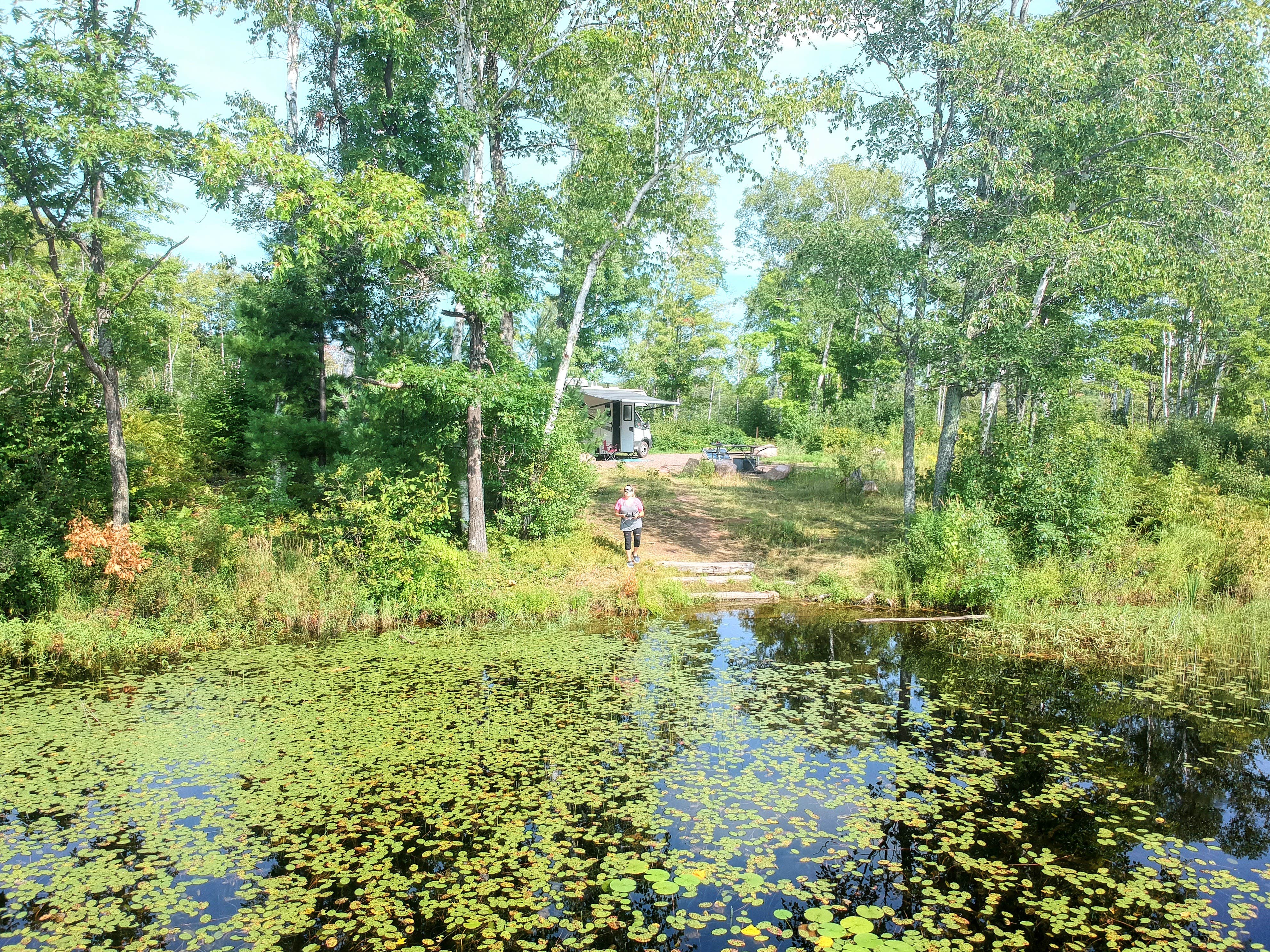 Camper-submitted photo at Birch Grove Campground near Port Wing, WI