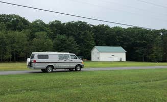 madeleine B.'s photo of rv camping at Simon B. Elliott State Park Campground near Clearfield, PA