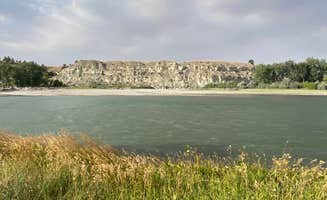Chad L.'s photo of a dispersed camping area at Captain Clark near Pompeys Pillar, MT