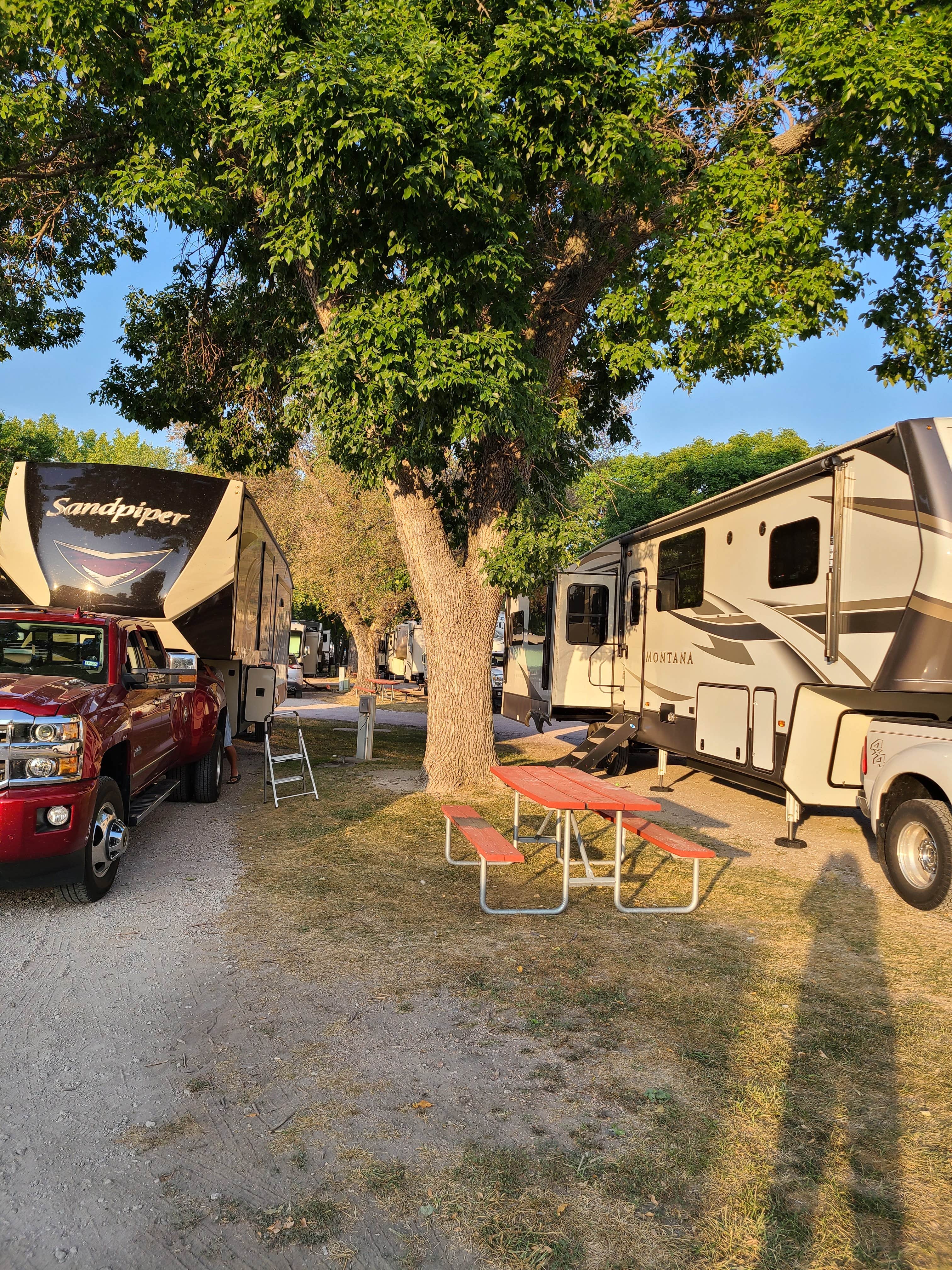 Camper-submitted photo at Holiday RV Park near Brady, NE