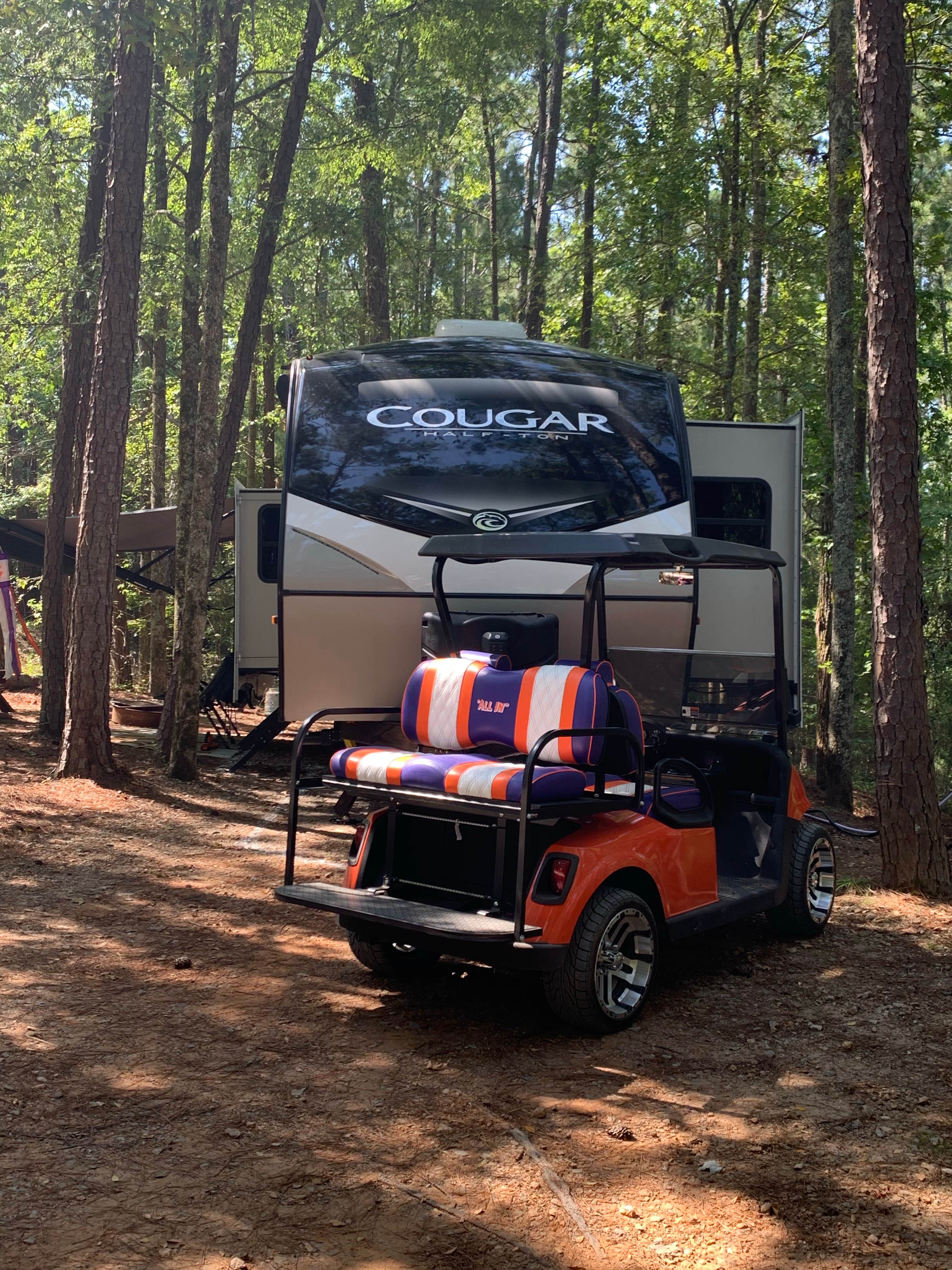 Melanie's photo of rv camping at Hickory Knob State Park Resort — Hickory Knob State Park near Plum Branch, SC