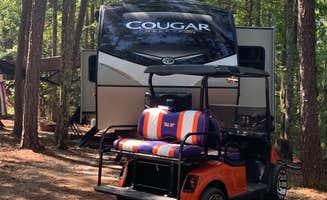 Melanie's photo of rv camping at Hickory Knob State Park Resort — Hickory Knob State Park near Greenwood, SC