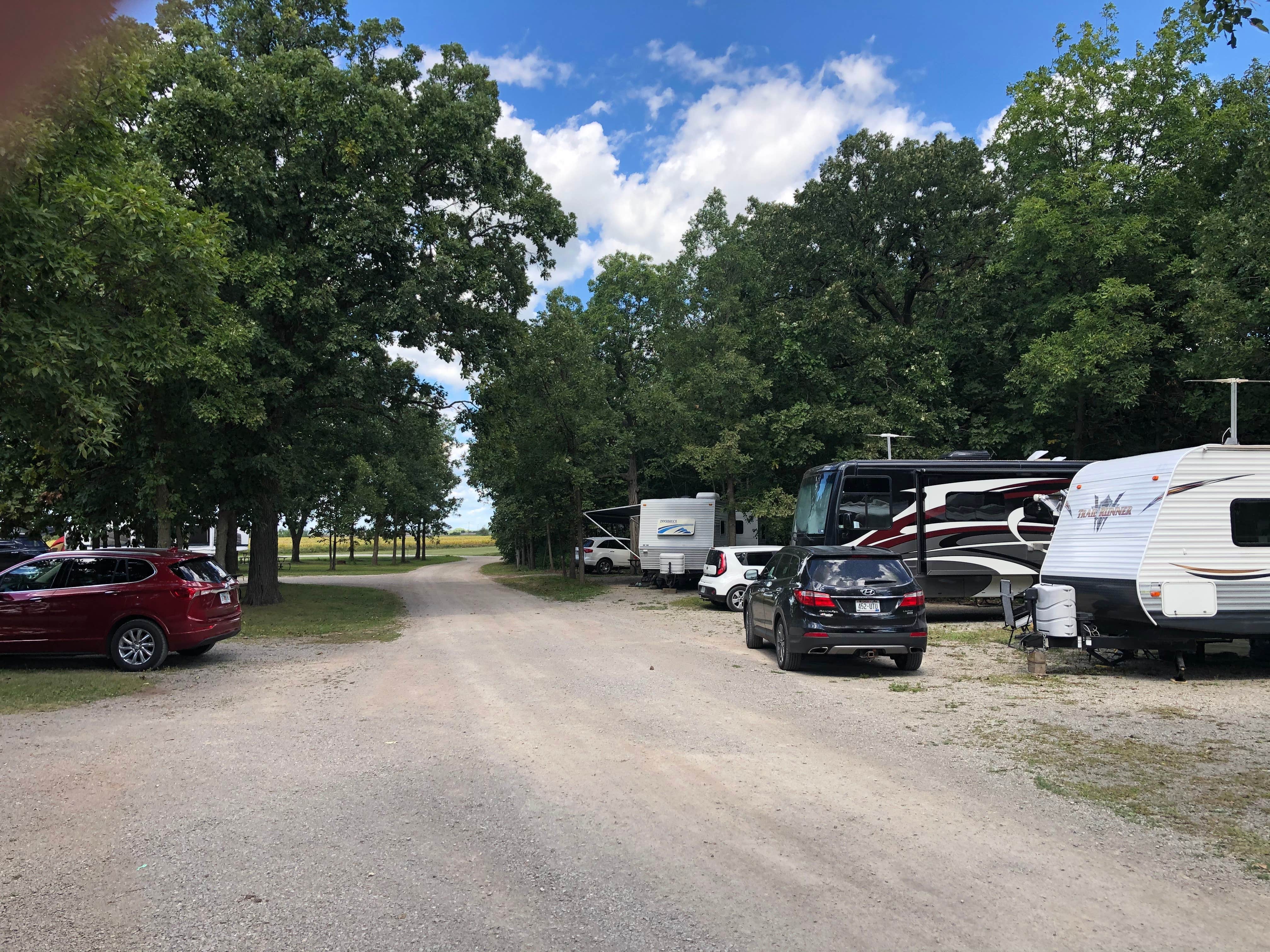 Phillip  T.'s photo of rv camping at Hickory Oaks Campground near Kiel, WI