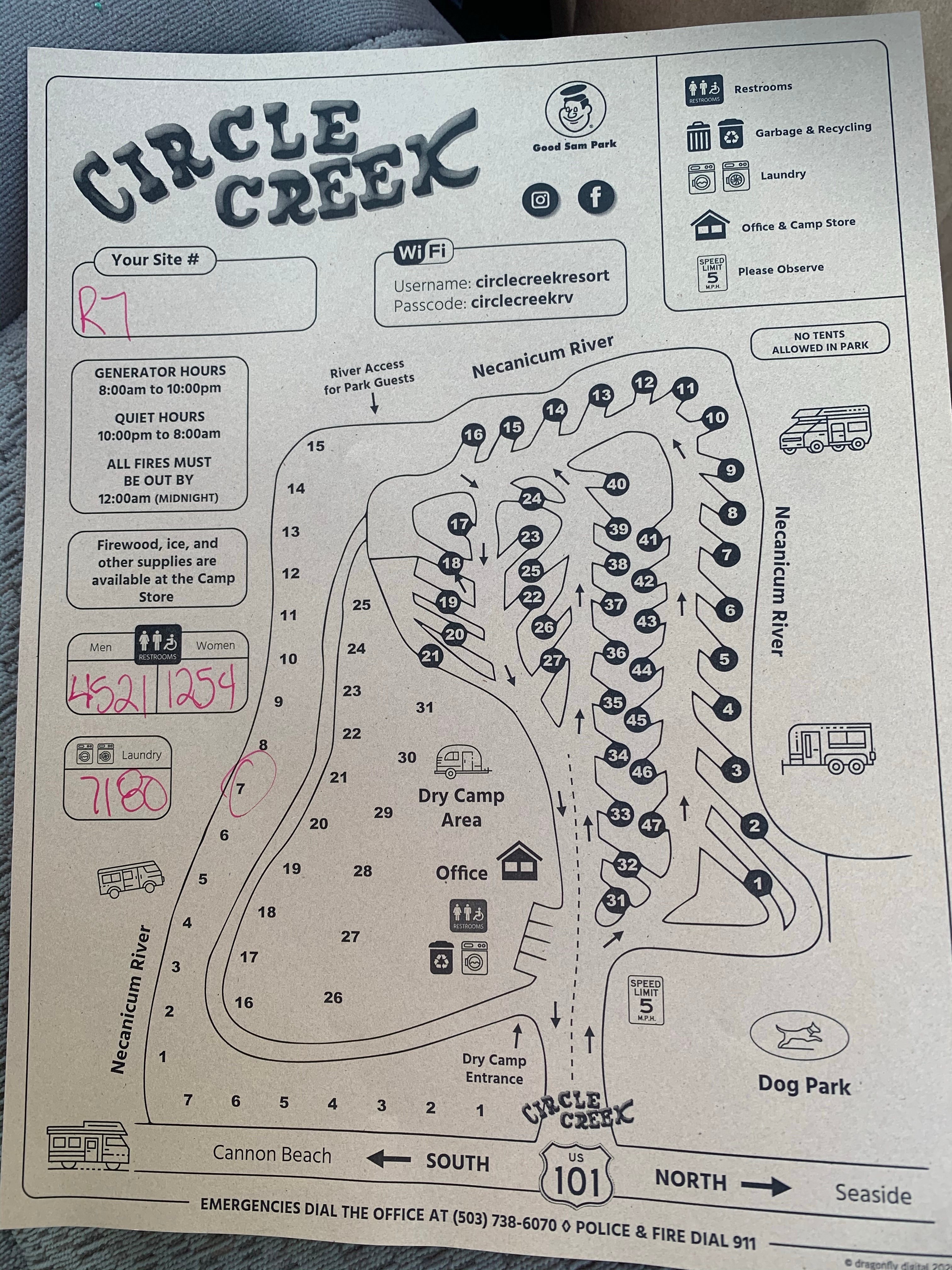Camper submitted image from Circle Creek RV Park & Campground  - 5