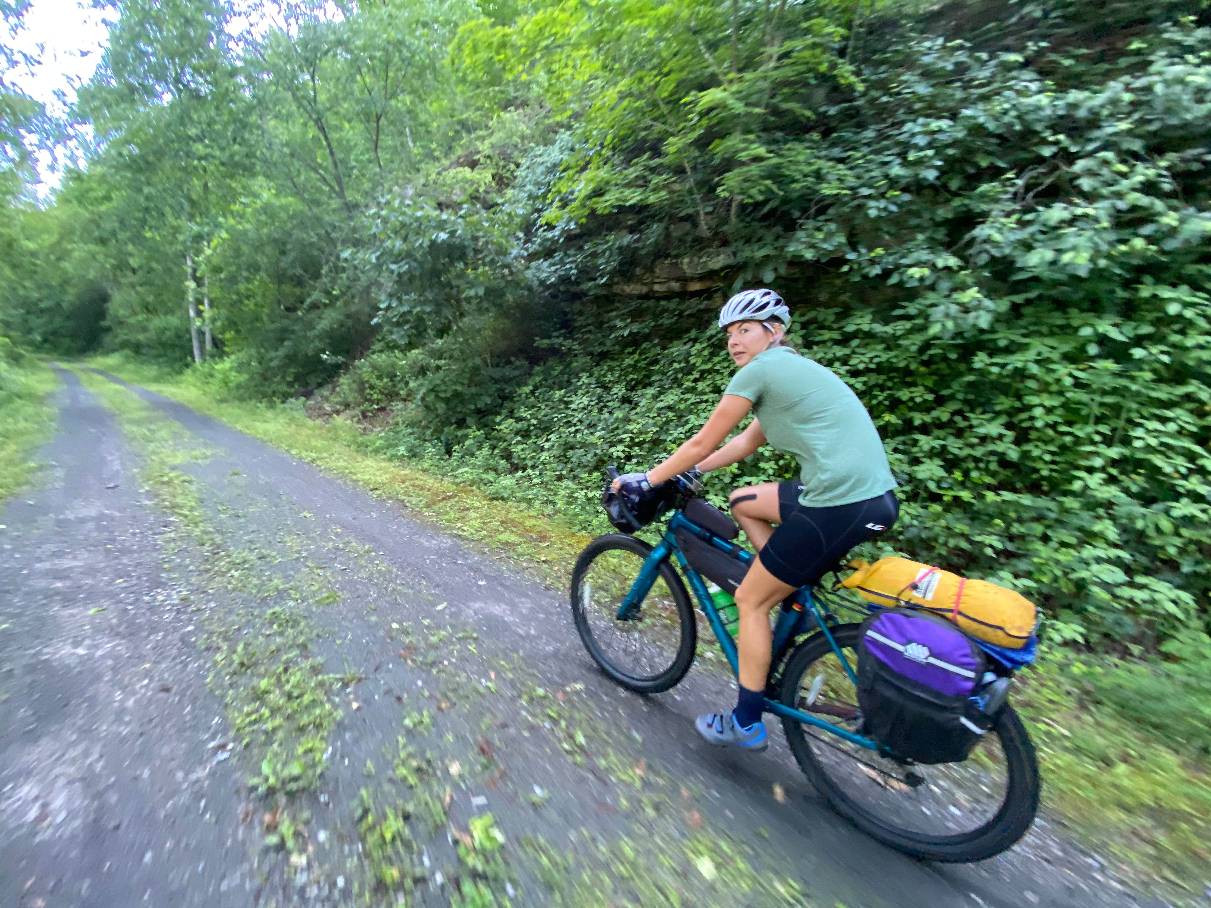 Camper-submitted photo at Greenbrier River Trail Mile Post 9.5 Primitive Campsite (Between Keister and Hopper, WV) near Lewisburg, WV