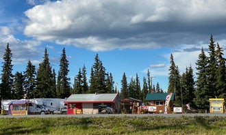 Camping near Squirrel Creek State Recreation Site: Northern Nights Campground, Glennallen, Alaska
