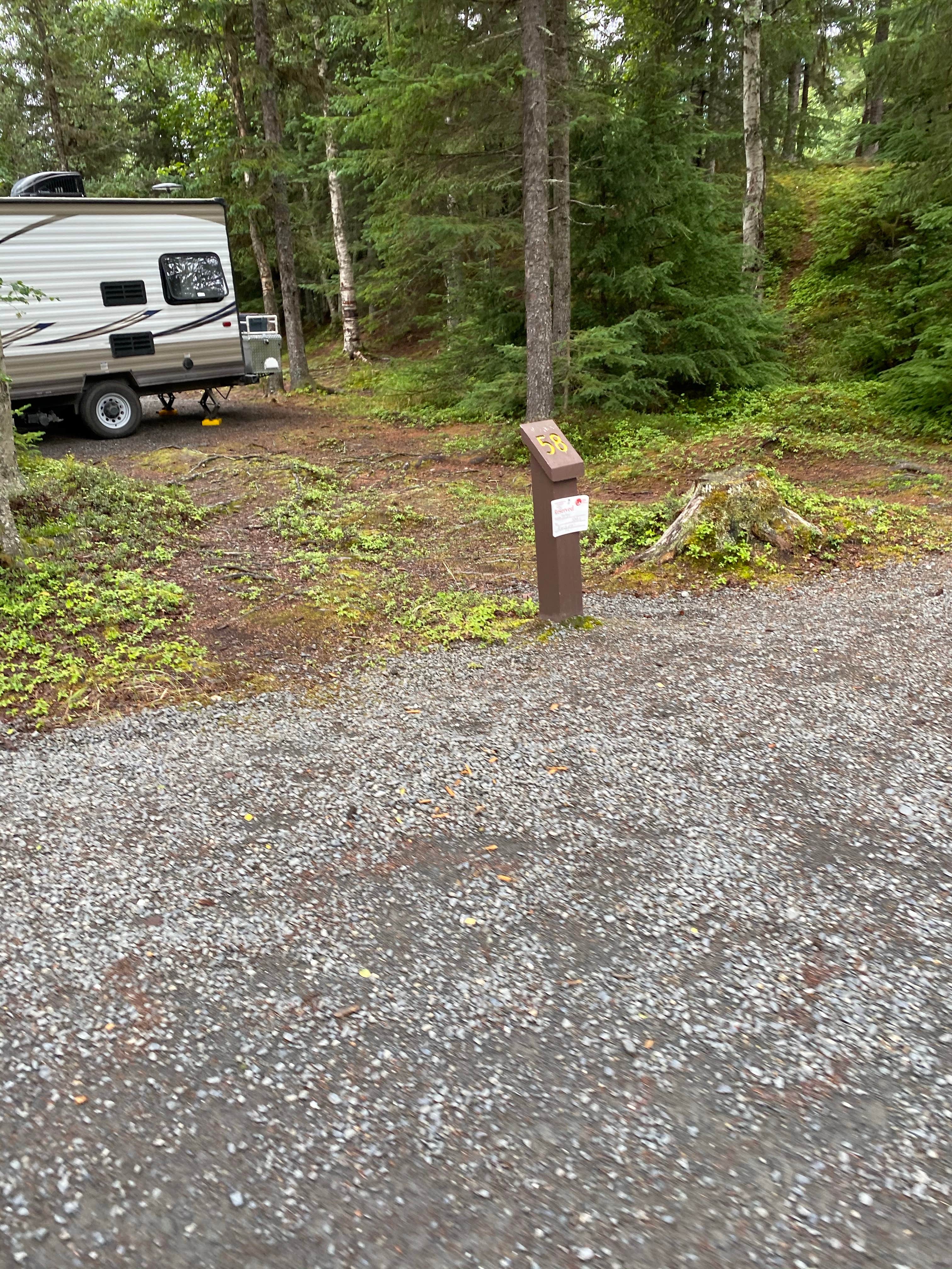 Tanya B.'s photo of rv camping at Trail River near Hope, AK