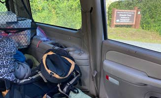 Tanya B.'s photo of camping with pets at Chena River Dispersed near Fort Wainwright, AK