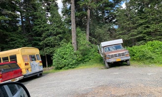 Camping near Eagle River Nature Center (public use cabins/yurts): Gold Creek Gold Mine, Girdwood, Alaska