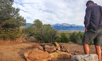 Camping near CR 306 -Dispersed Site: Turtle Rock Campground, Buena Vista, Colorado