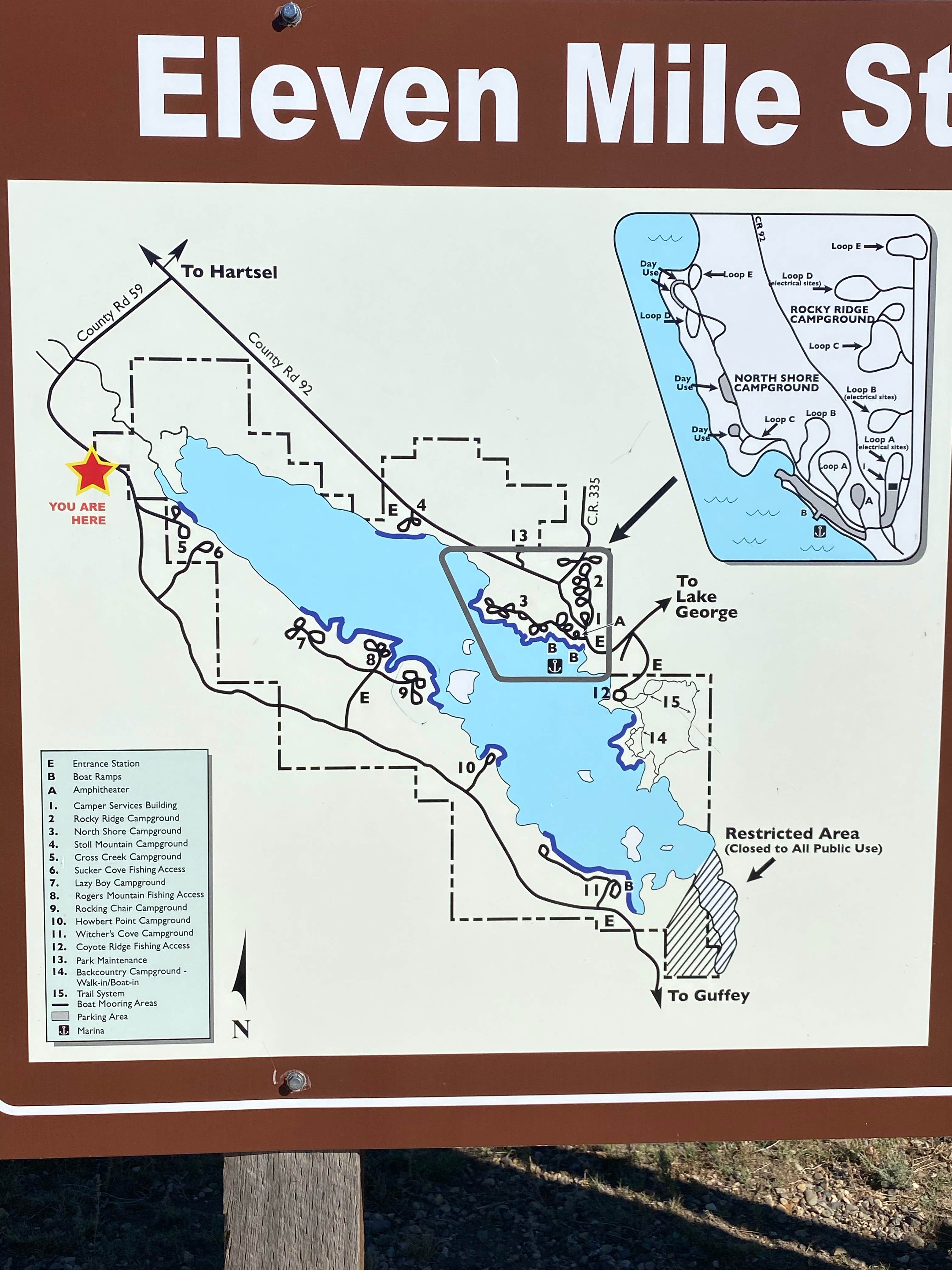 Camper-submitted photo at Rocky Ridge Camground — Eleven Mile State Park near Hartsel, CO