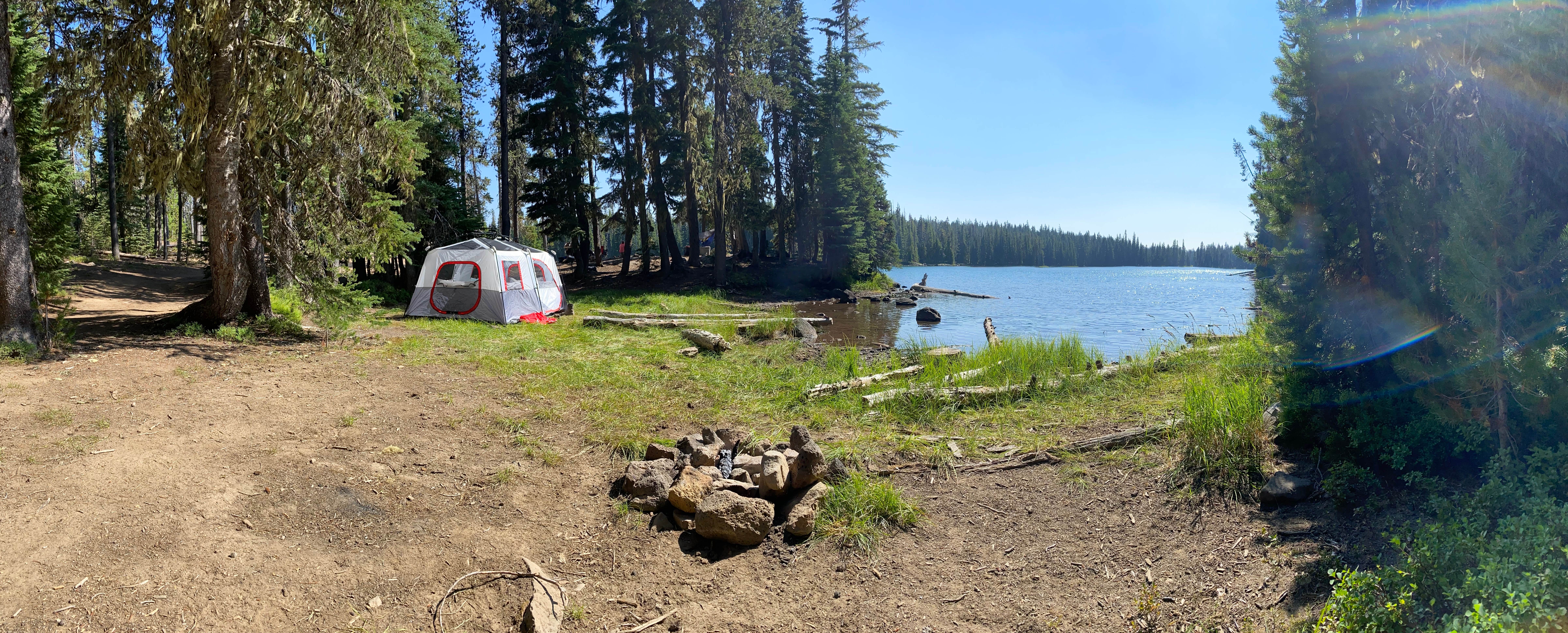 Camper-submitted photo at Irish & Taylor Lakes near Deschutes National Forest