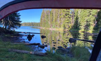 Camping near Little Cultus Campground: Irish & Taylor Lakes, Deschutes National Forest, Oregon