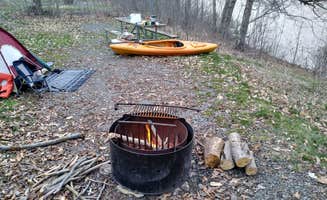 Tommy M.'s photo of tent camping at Pickerel Point Campground — Promised Land State Park near Saylorsburg, PA