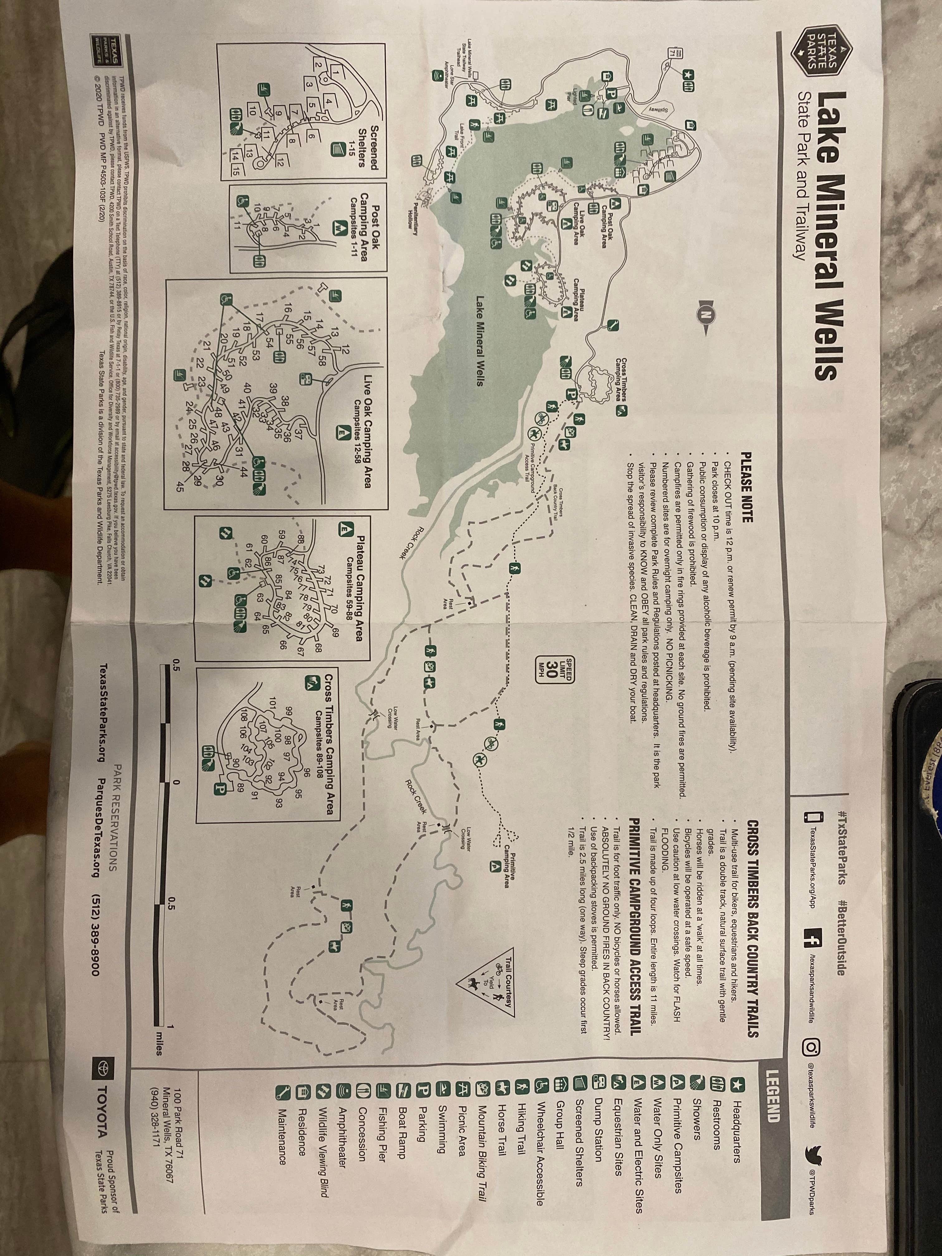 Camper-submitted photo at Live Oak — Lake Mineral Wells State Park near Palo Pinto, TX