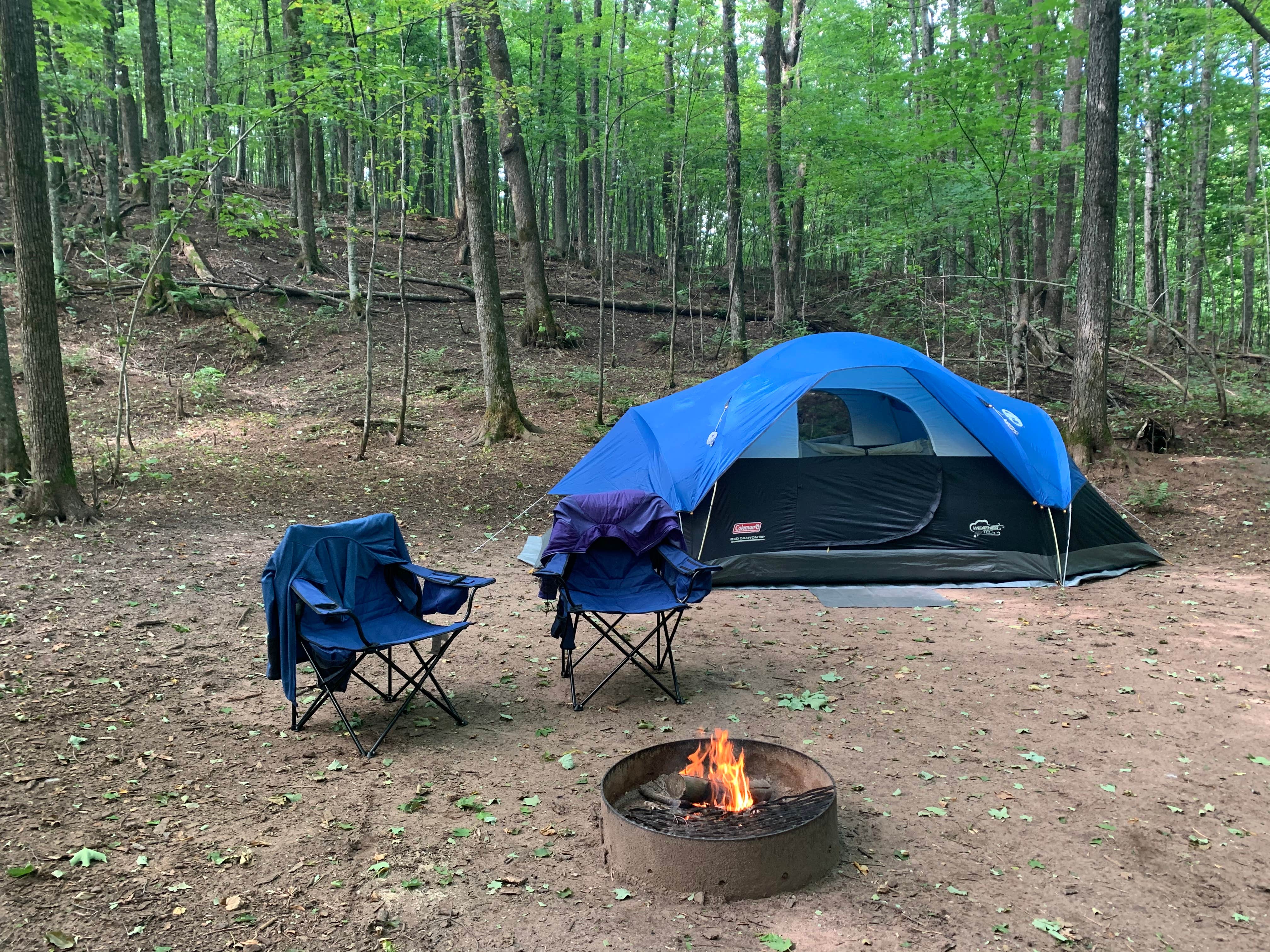 Whitney B.'s photo at Copper Falls State Park Campground in Wisconsin