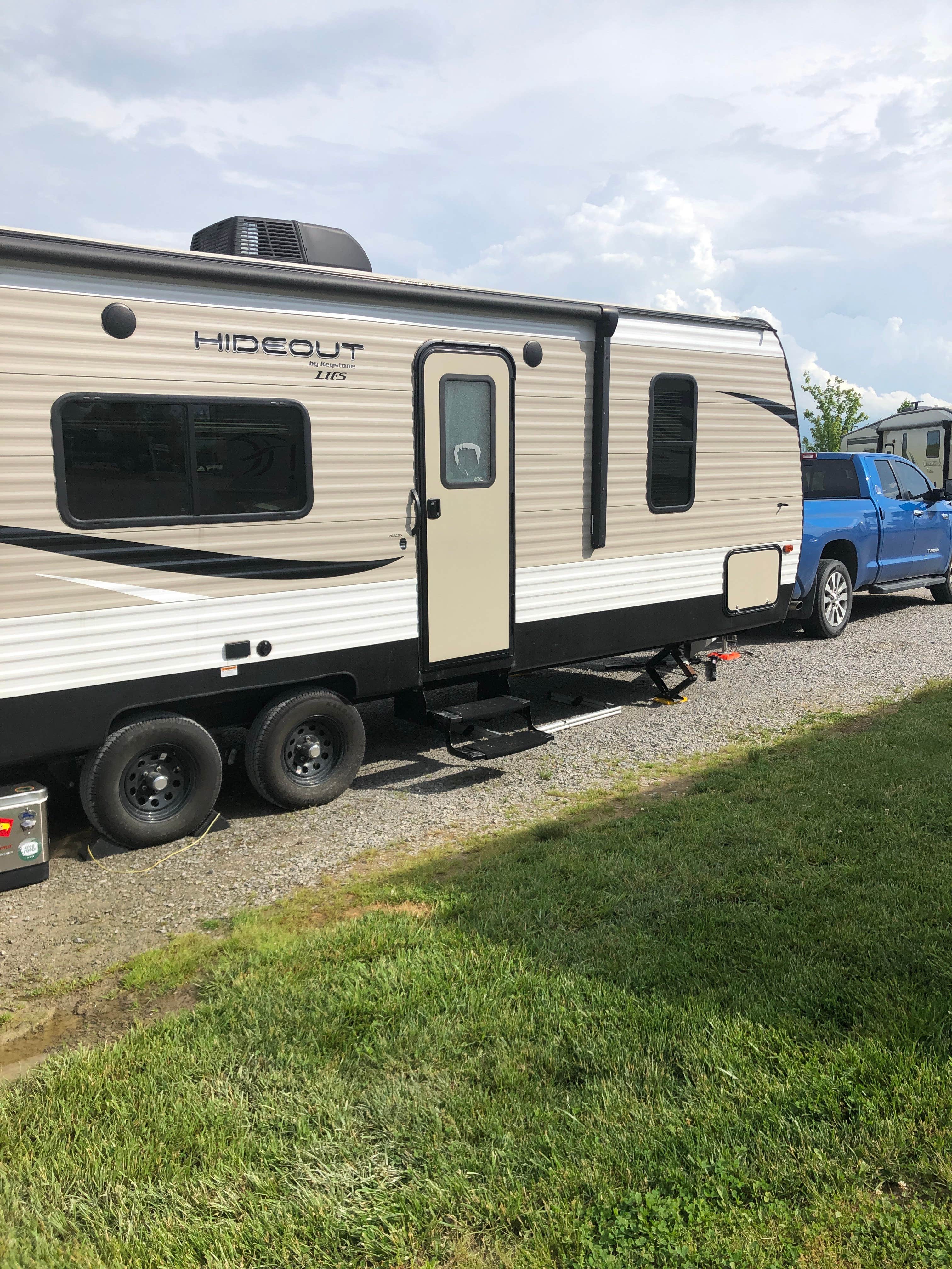 Sarah F.'s photo of rv camping at Whispering Hills RV Park, Inc near Cynthiana, KY