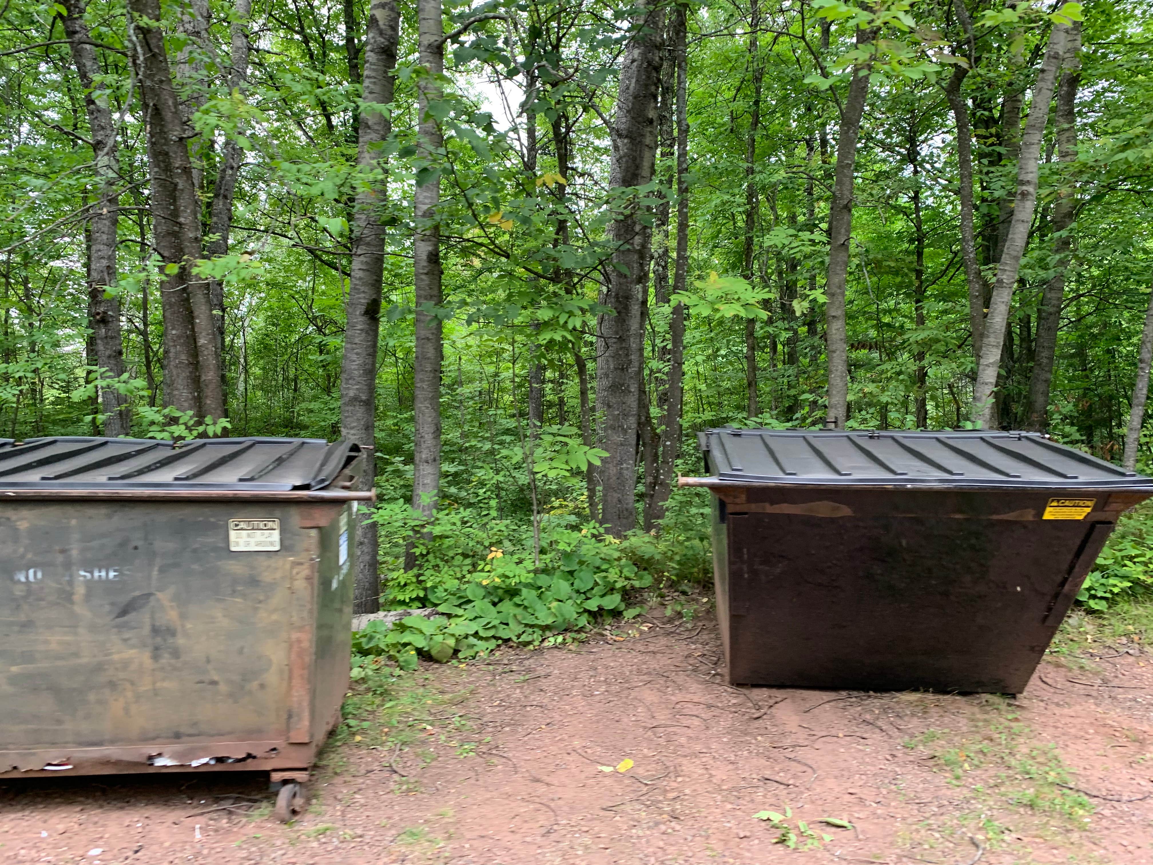 Laura B.'s photo of a cabin at Copper Falls State Park Campground near Washburn, WI