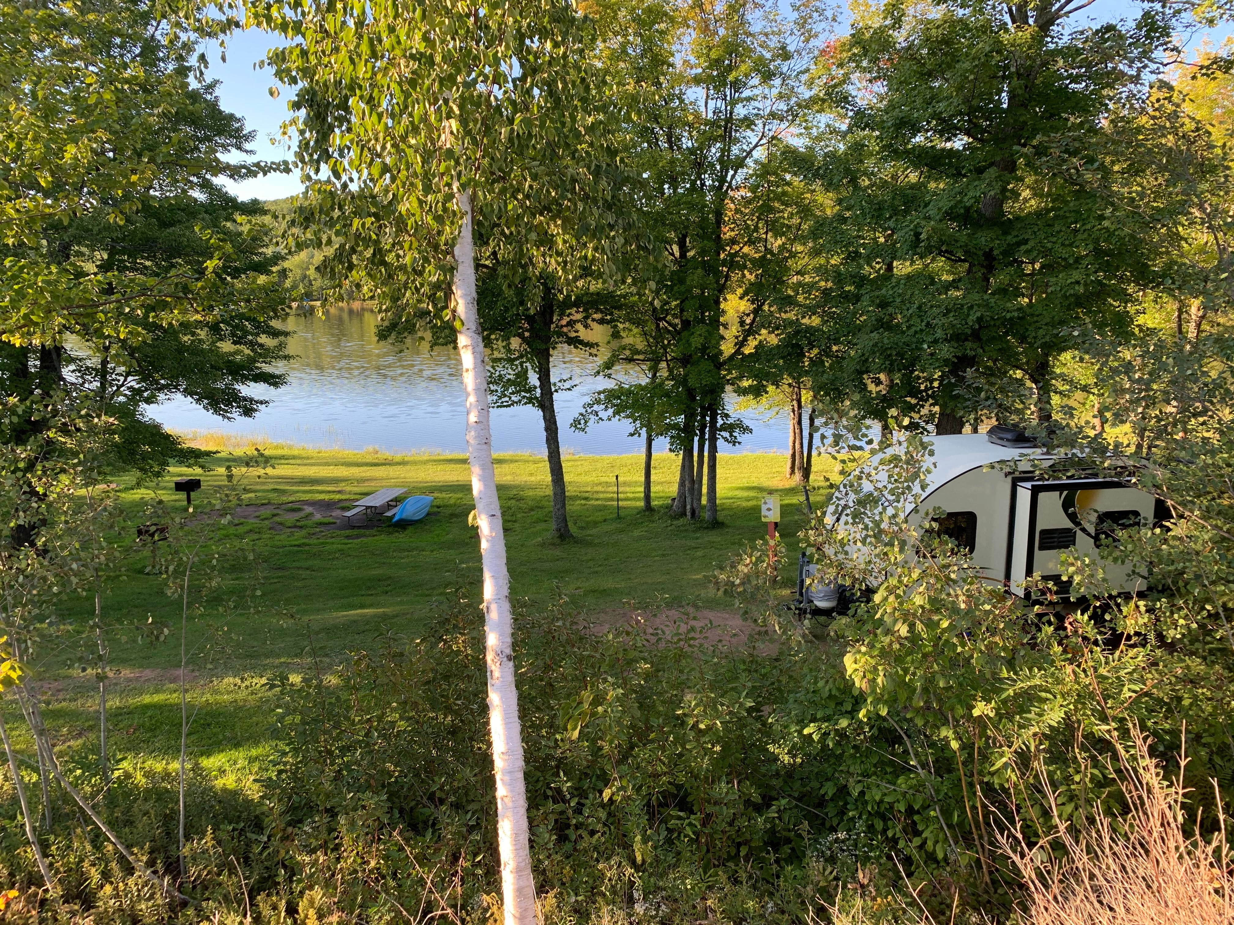 Laura B.'s photo at Weber Lake County Park near Upson, WI
