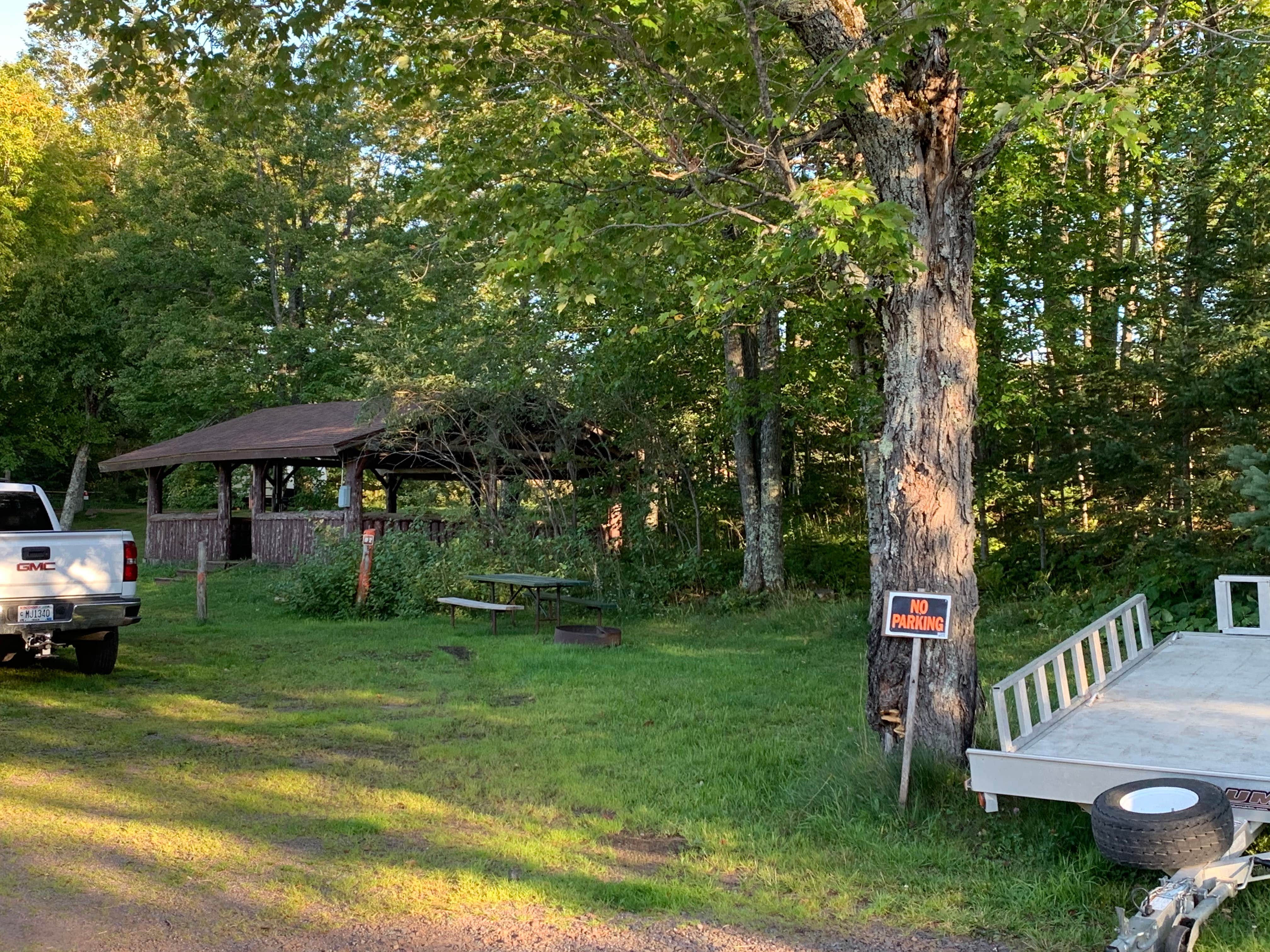 Camper-submitted photo at Weber Lake County Park near Upson, WI