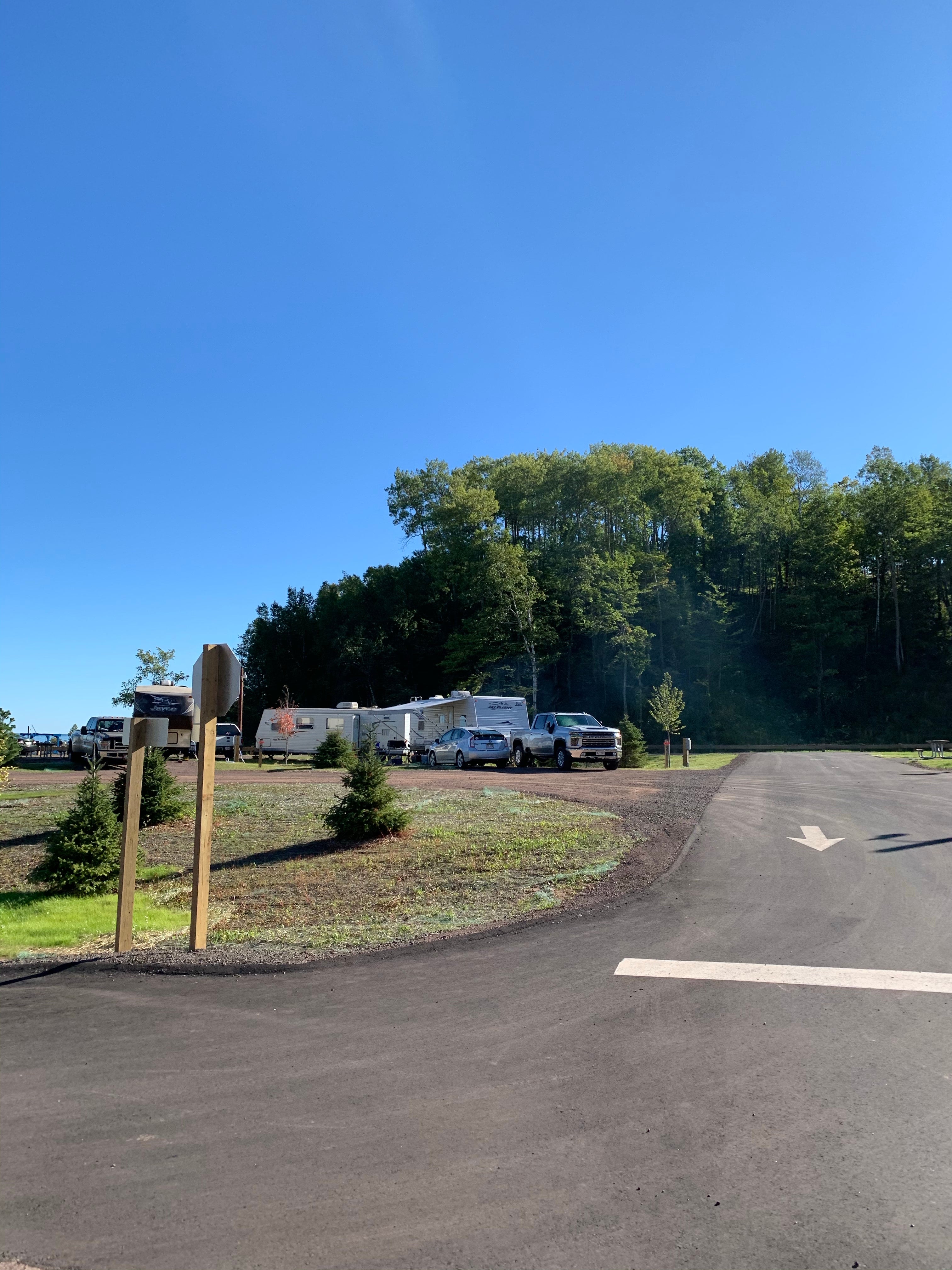 Camper submitted image from Saxon Harbor Campground & Marina - 4
