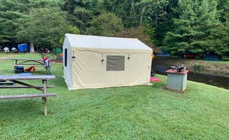 Dakota R.'s photo of tent camping at Blue Ridge Motorcycle Campground - TEMPORARILY CLOSED near National Forests in North Carolina