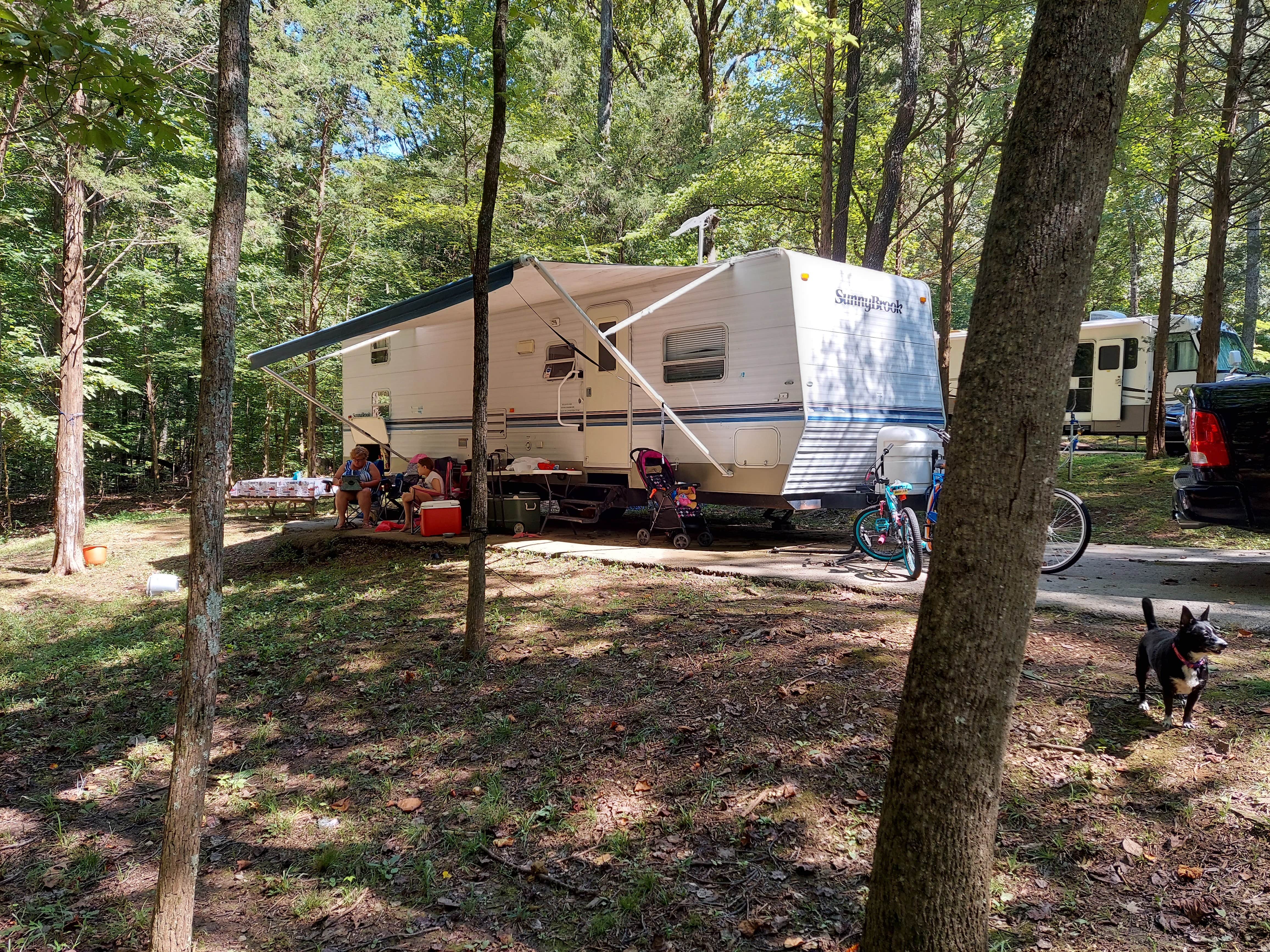 Barry B.'s photo of camping with pets at Lake Barkley State Resort Park near Clarksville, TN