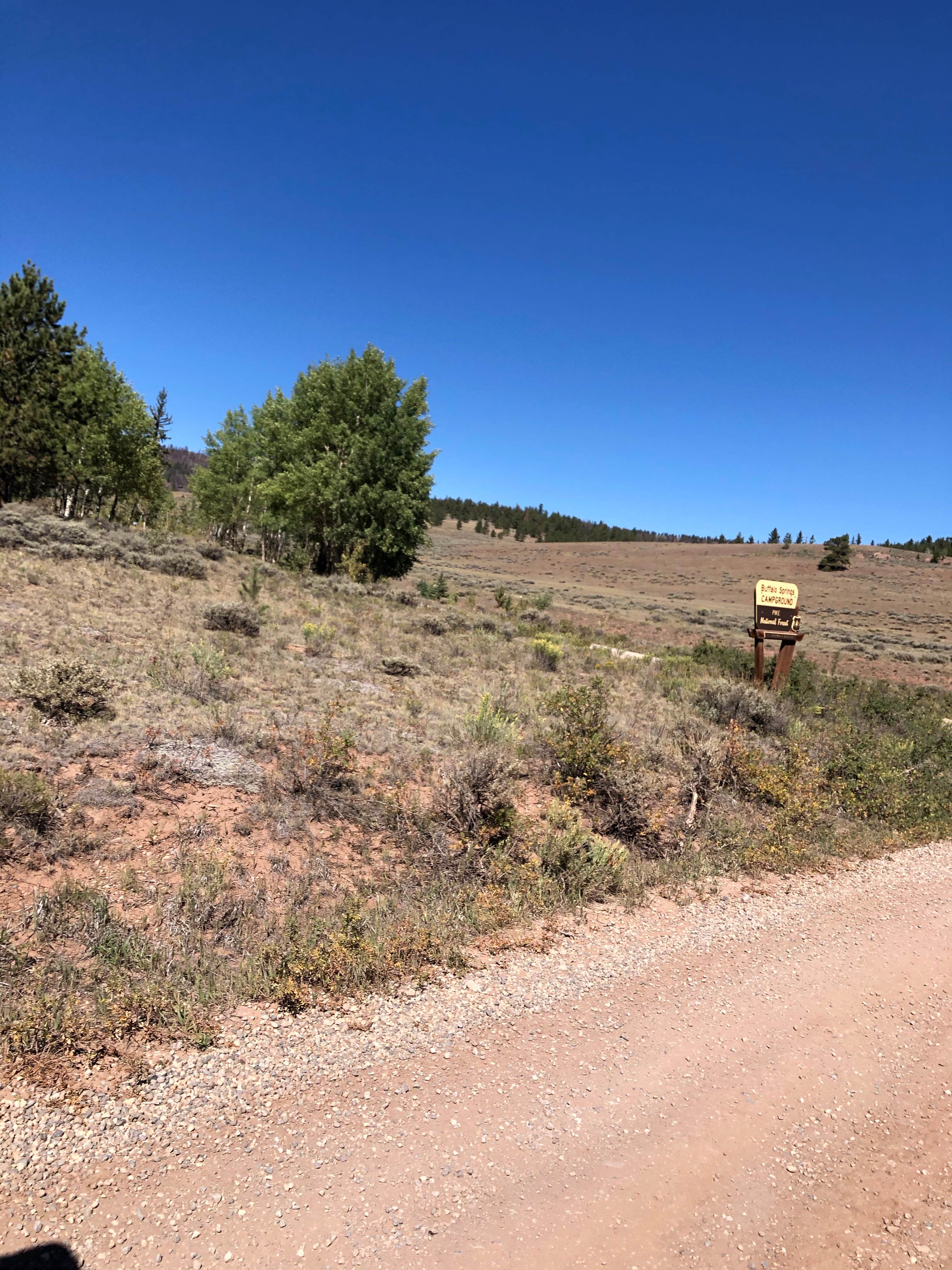 Camper-submitted photo at Buffalo Springs near Hartsel, CO