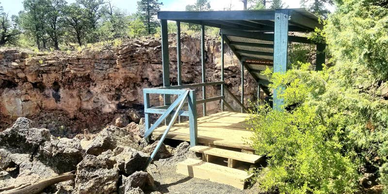 Camper submitted image from Ice Cave & Bandera Volcano