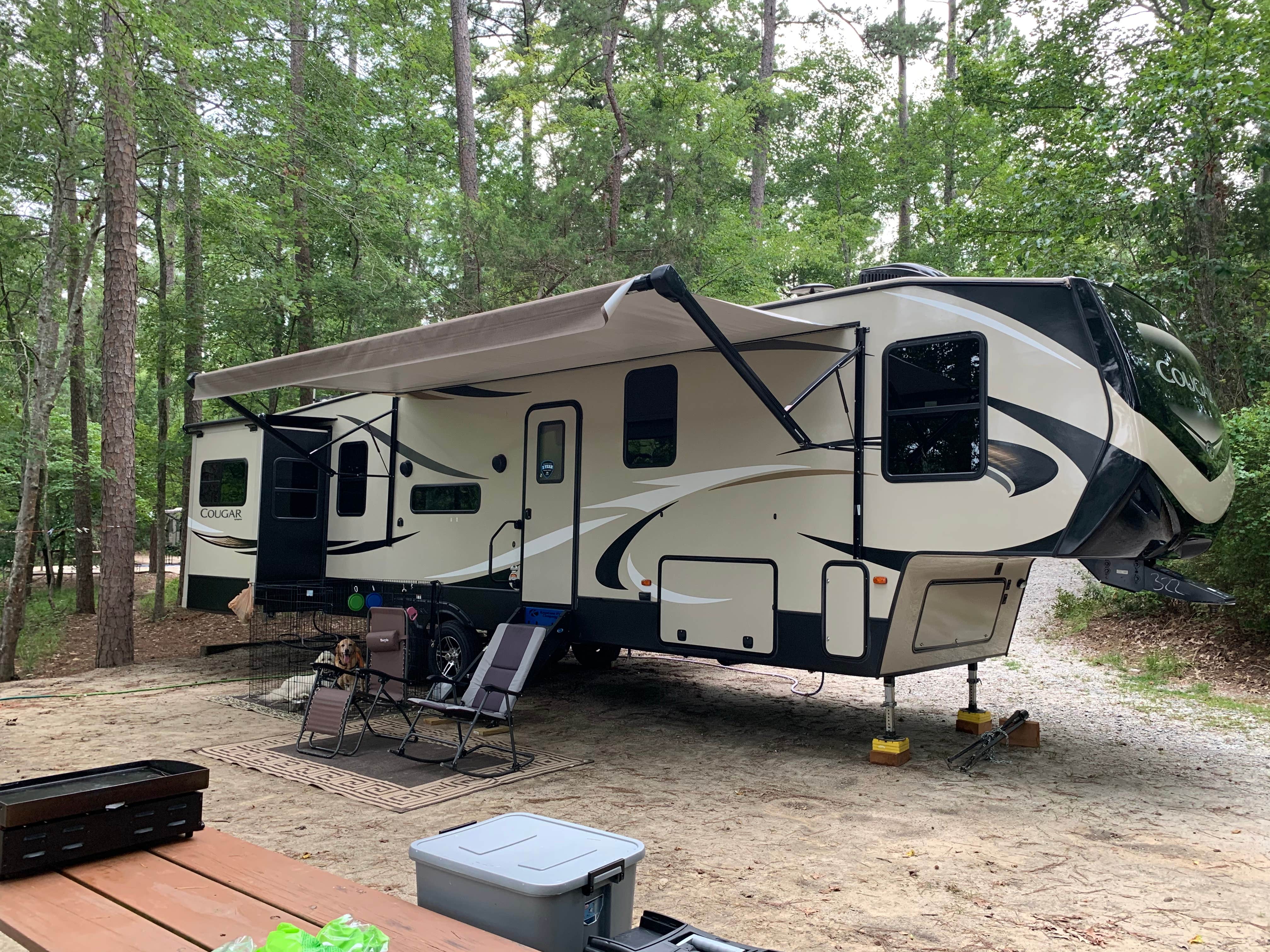 Mike K.'s photo of rv camping at Winfield - J Strom Thurmond Lake near Crawfordville, GA