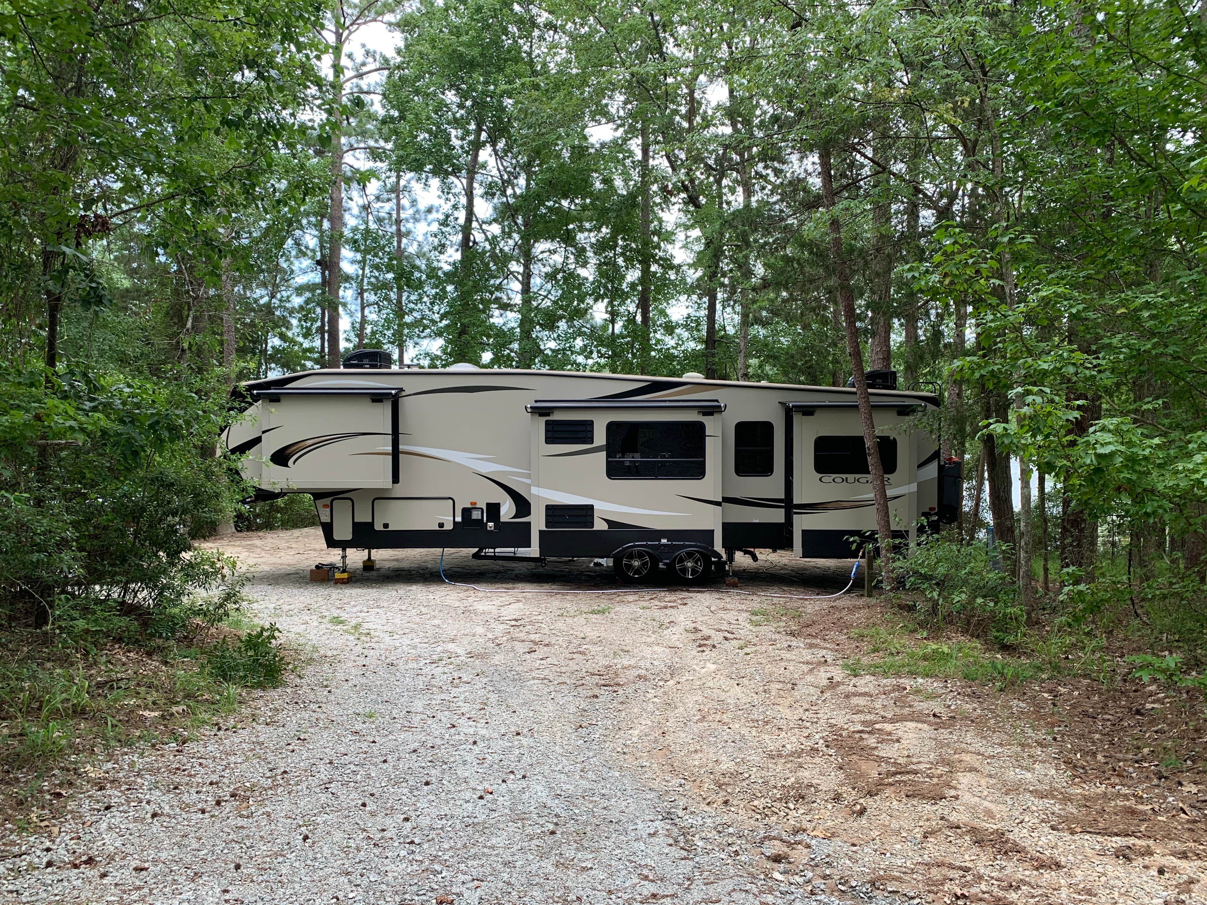 Mike K.'s photo of rv camping at Winfield - J Strom Thurmond Lake near Mitchell, GA