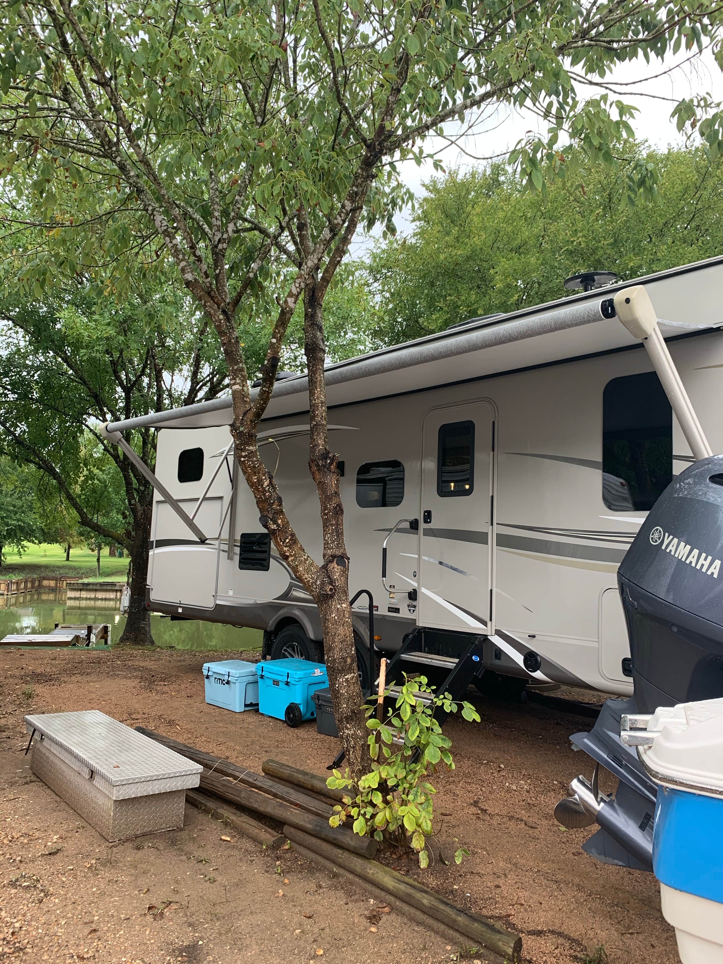 Chaz's photo of rv camping at Park On The Lake near Conroe, TX