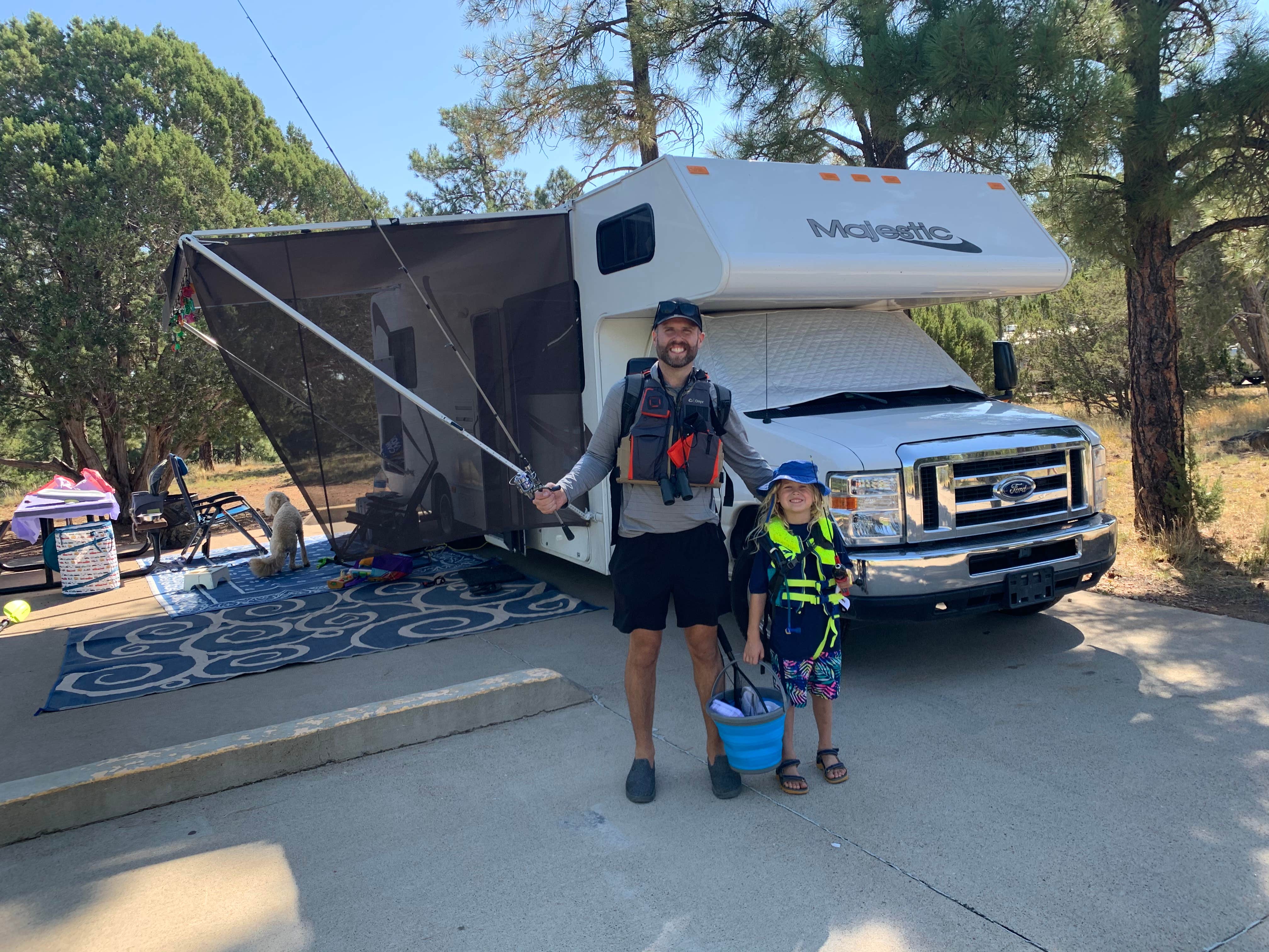 Jared T.'s photo of rv camping at Fool Hollow Lake Recreation Area Campground near Clay Springs, AZ