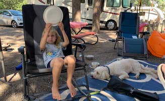 Jared T.'s photo of camping with pets at Flagstaff RV Park (formally Greer's Pine Shadows RV Park) near Flagstaff, AZ