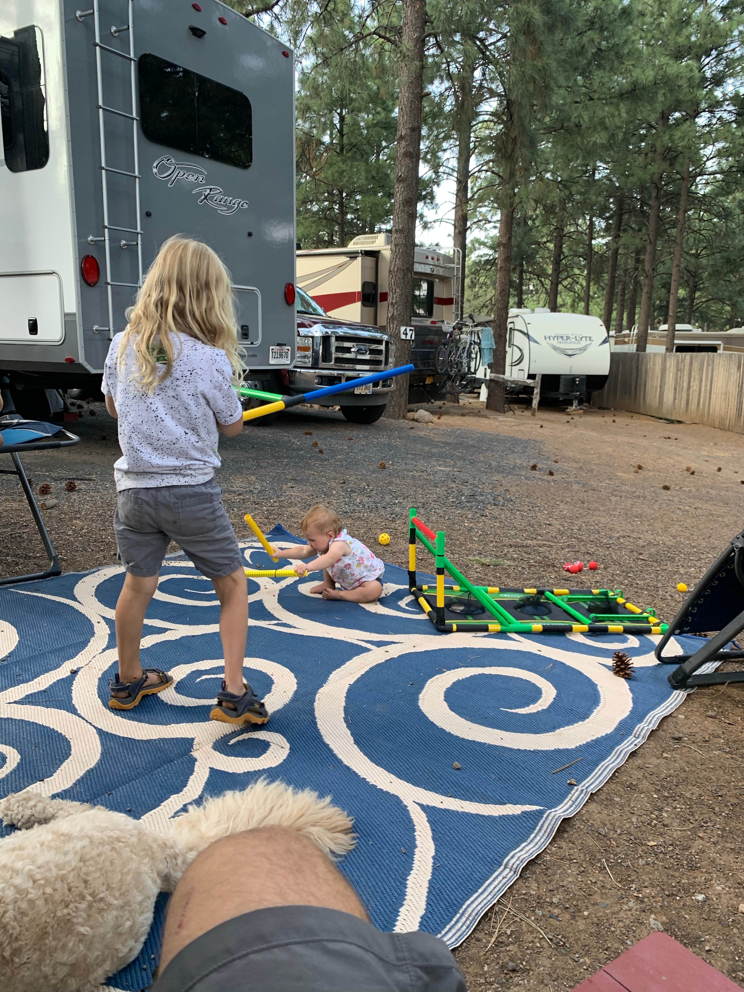 Jared T.'s photo of rv camping at Flagstaff RV Park (formally Greer's Pine Shadows RV Park) near Cameron, AZ