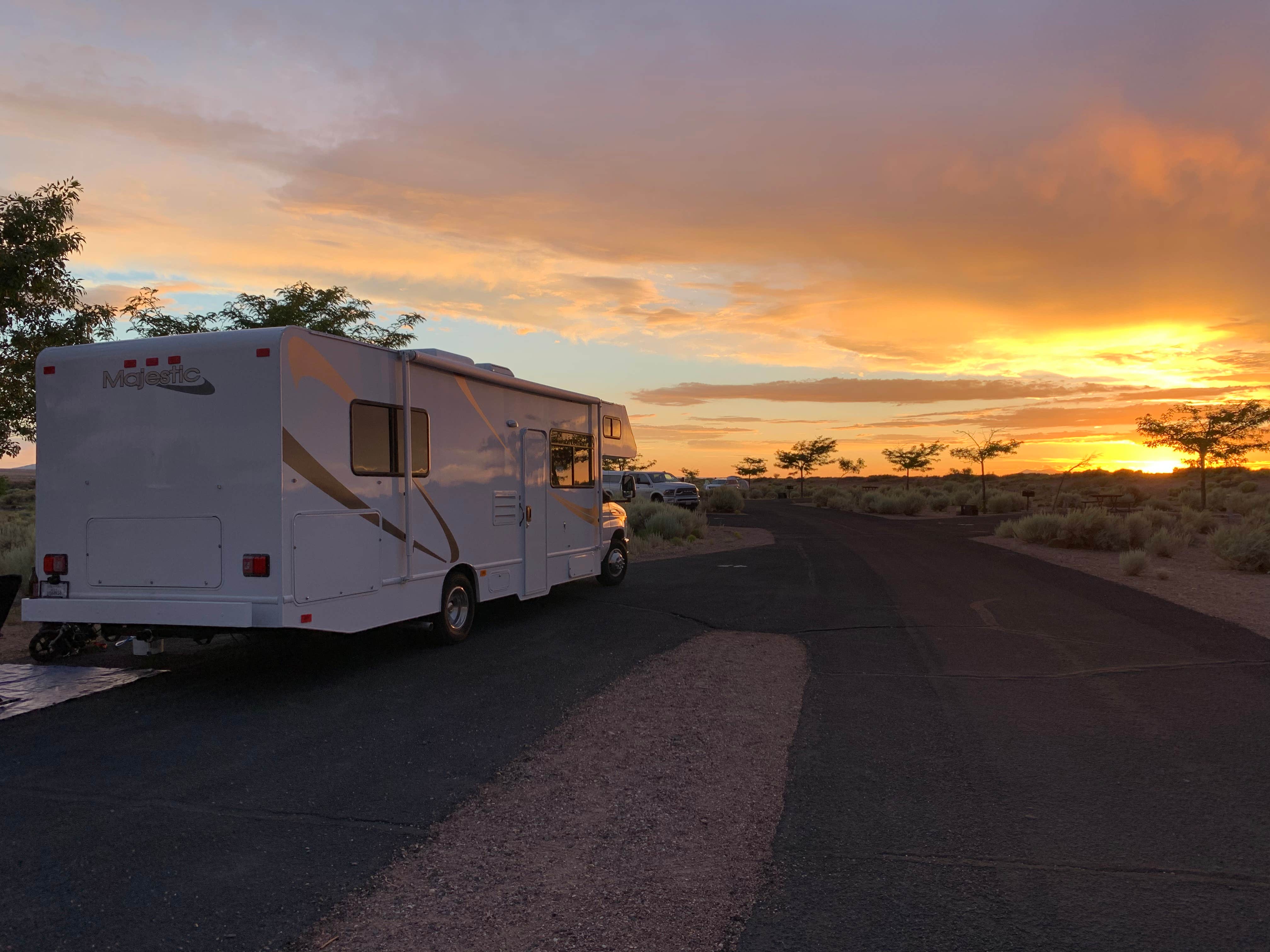 Jared T.'s photo of rv camping at Homolovi State Park Campground near Winslow, AZ