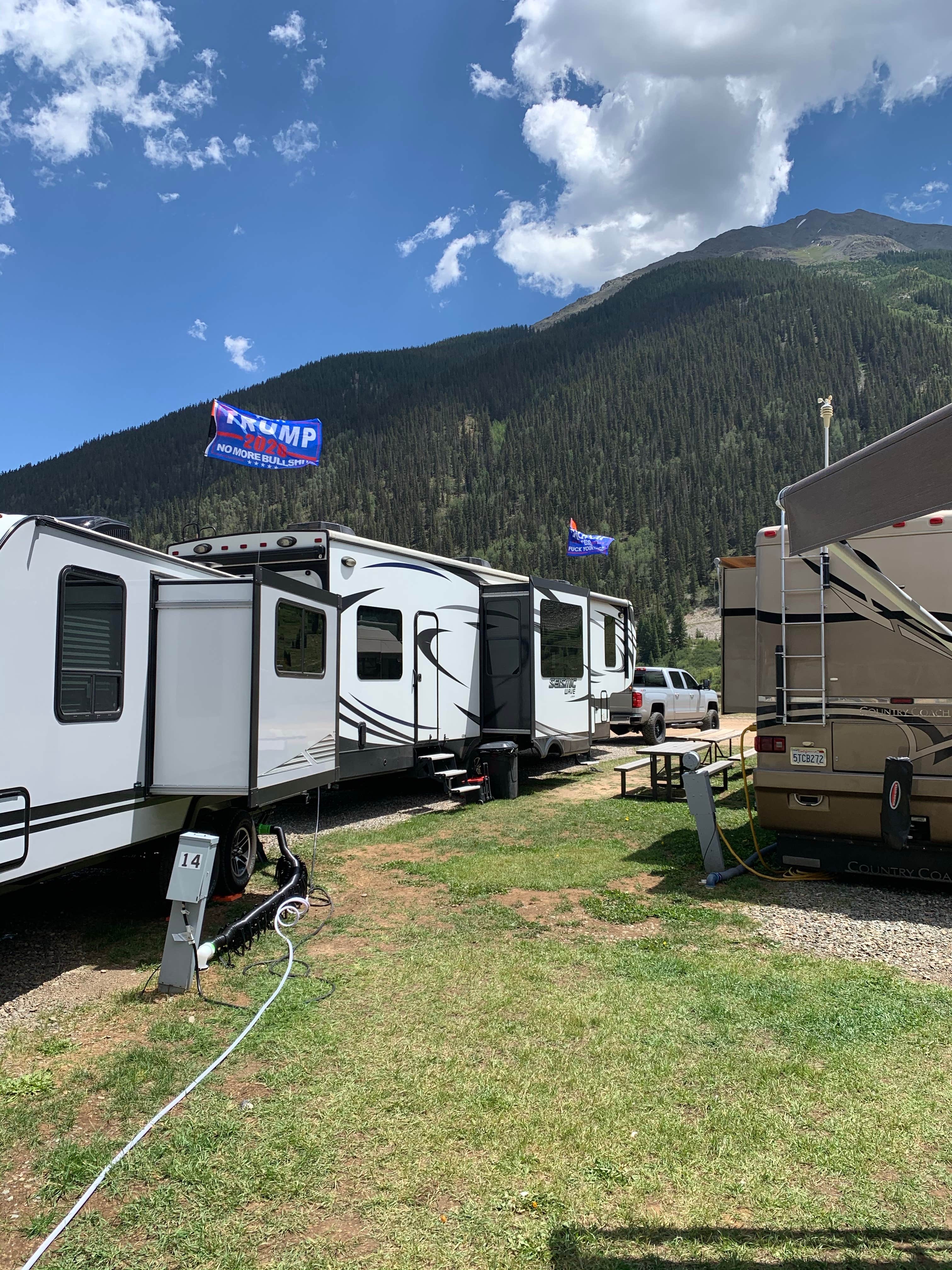 Jared T.'s photo of rv camping at Silver Summit RV Park near Ouray, CO