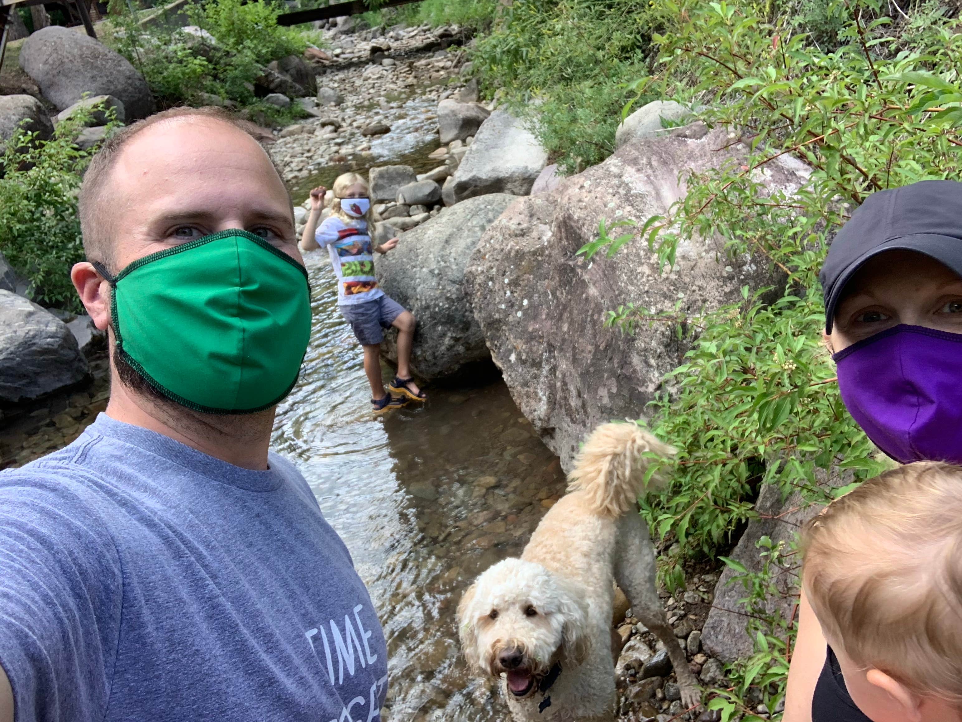 Jared T.'s photo of camping with pets at HTR Durango Campground near San Juan National Forest