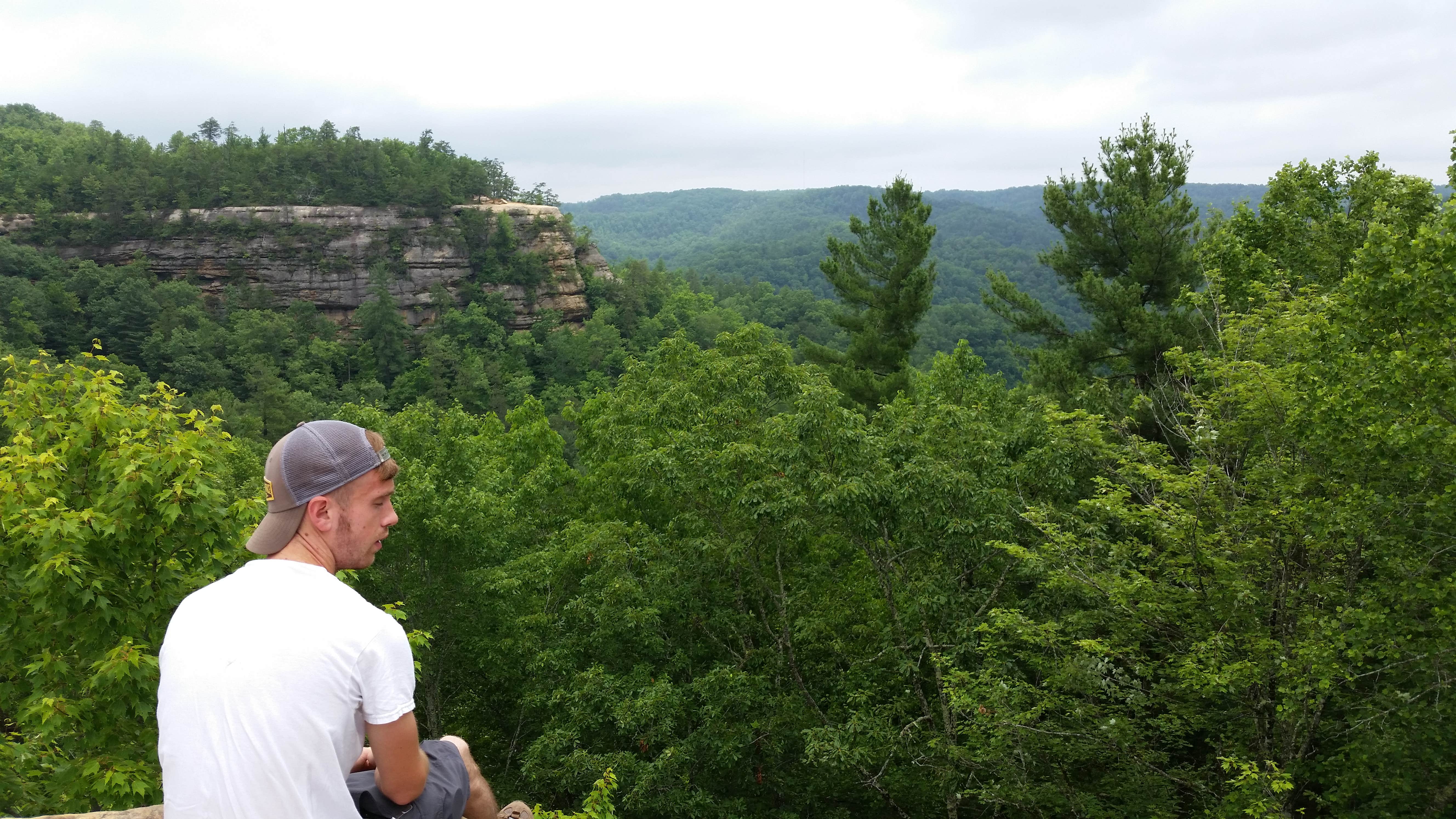 Camper submitted image from Middle Fork Campground — Natural Bridge State Resort Park - 2