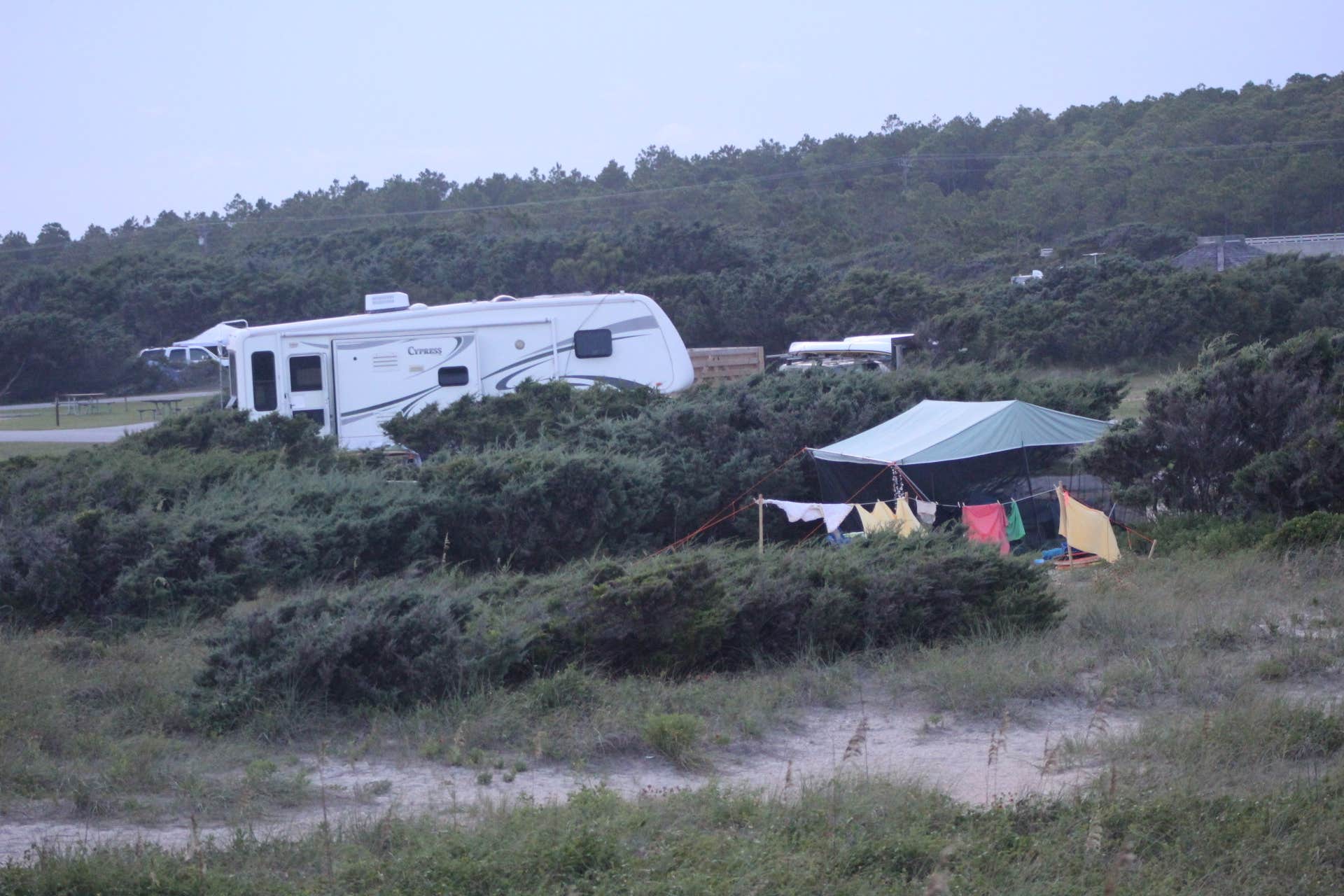 Casey S.'s photo of rv camping at Ocracoke Campground — Cape Hatteras National Seashore near Ocracoke, NC