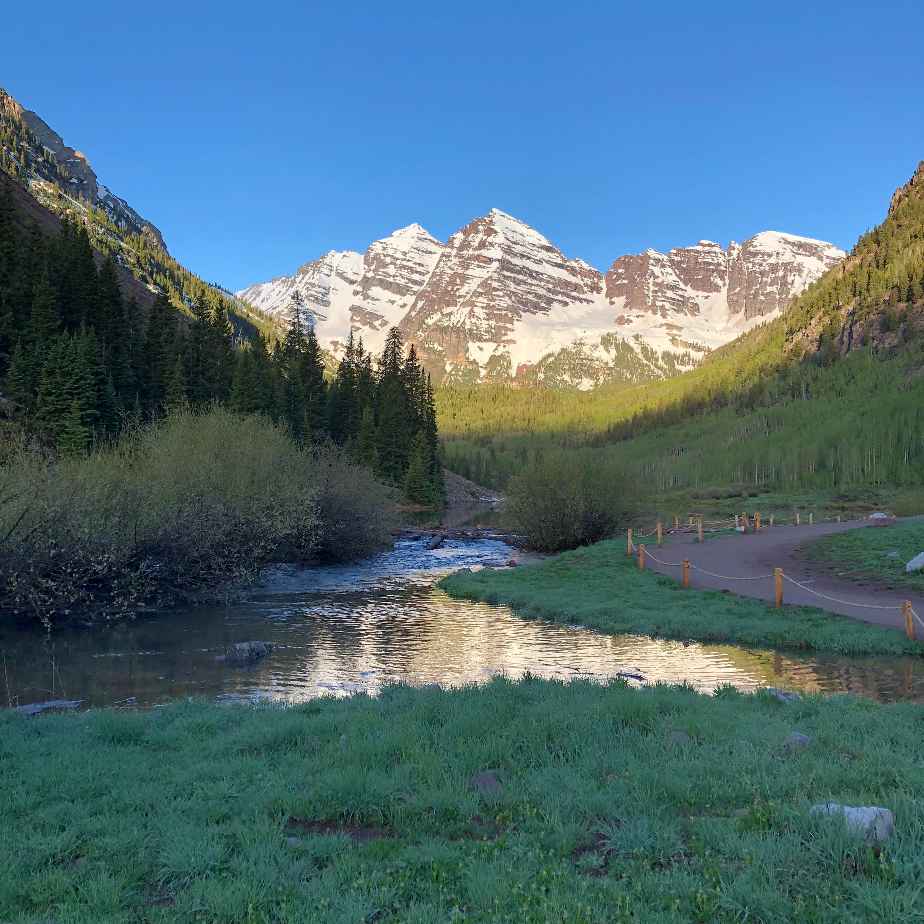 Camper-submitted photo at White River National Forest Silver Bell Campground near Snowmass Village, CO